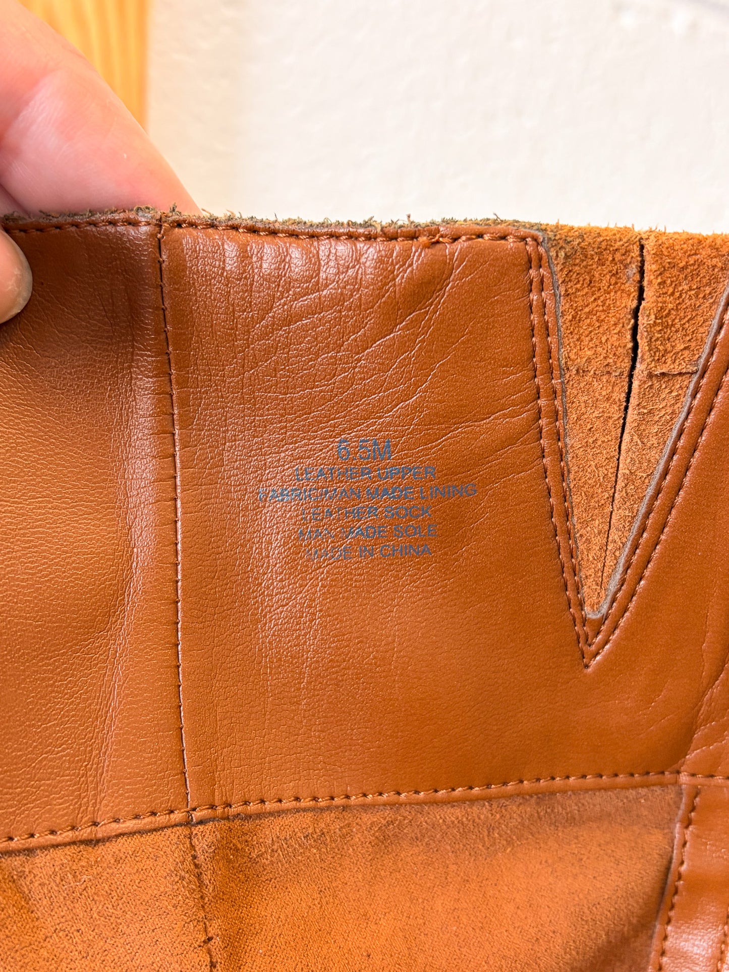 Antonio Melani Brown Suede Boots : Size 6.5 (Local Pick Up Only)