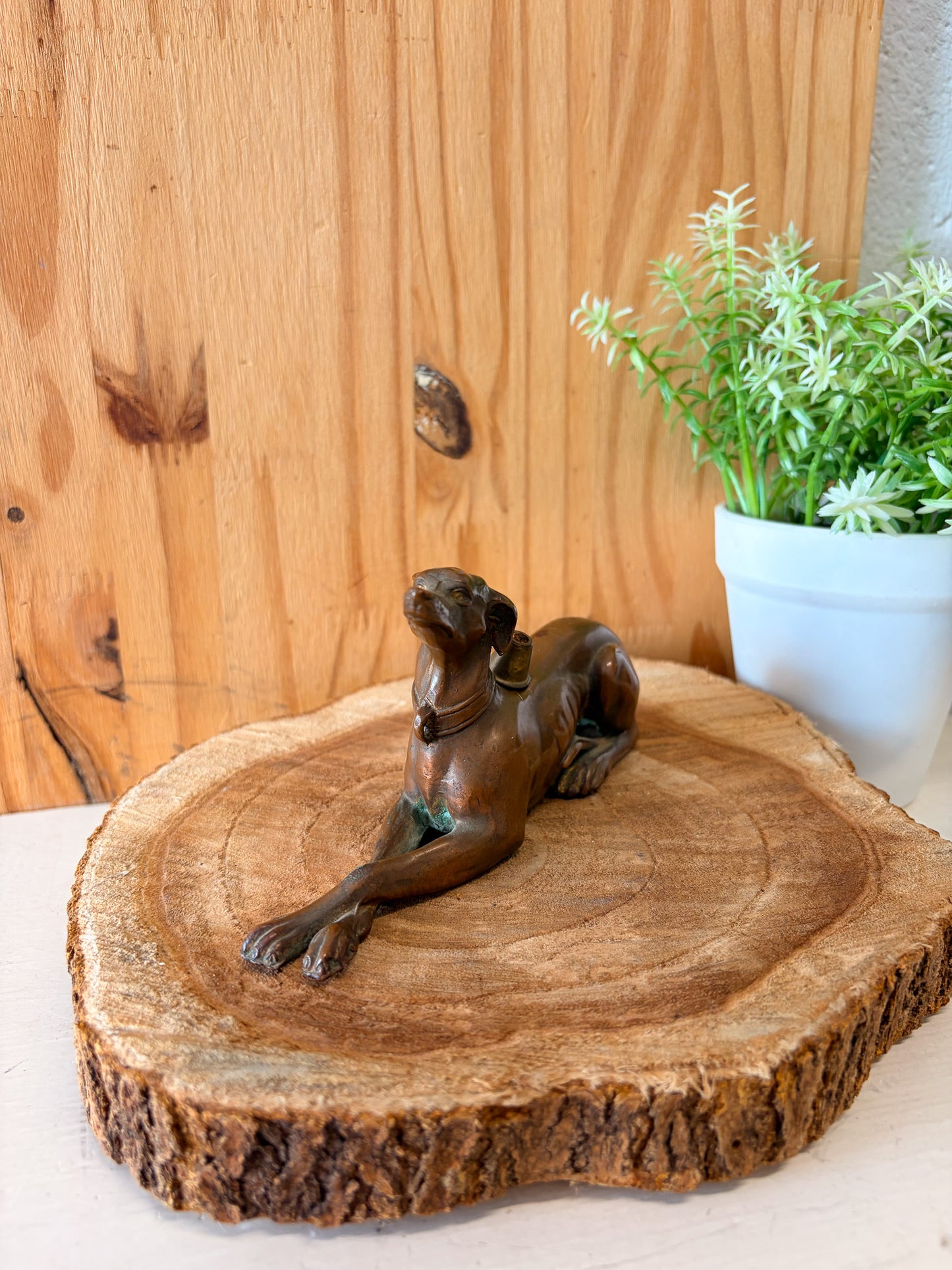 Vtg Greyhound / Whippet Dog