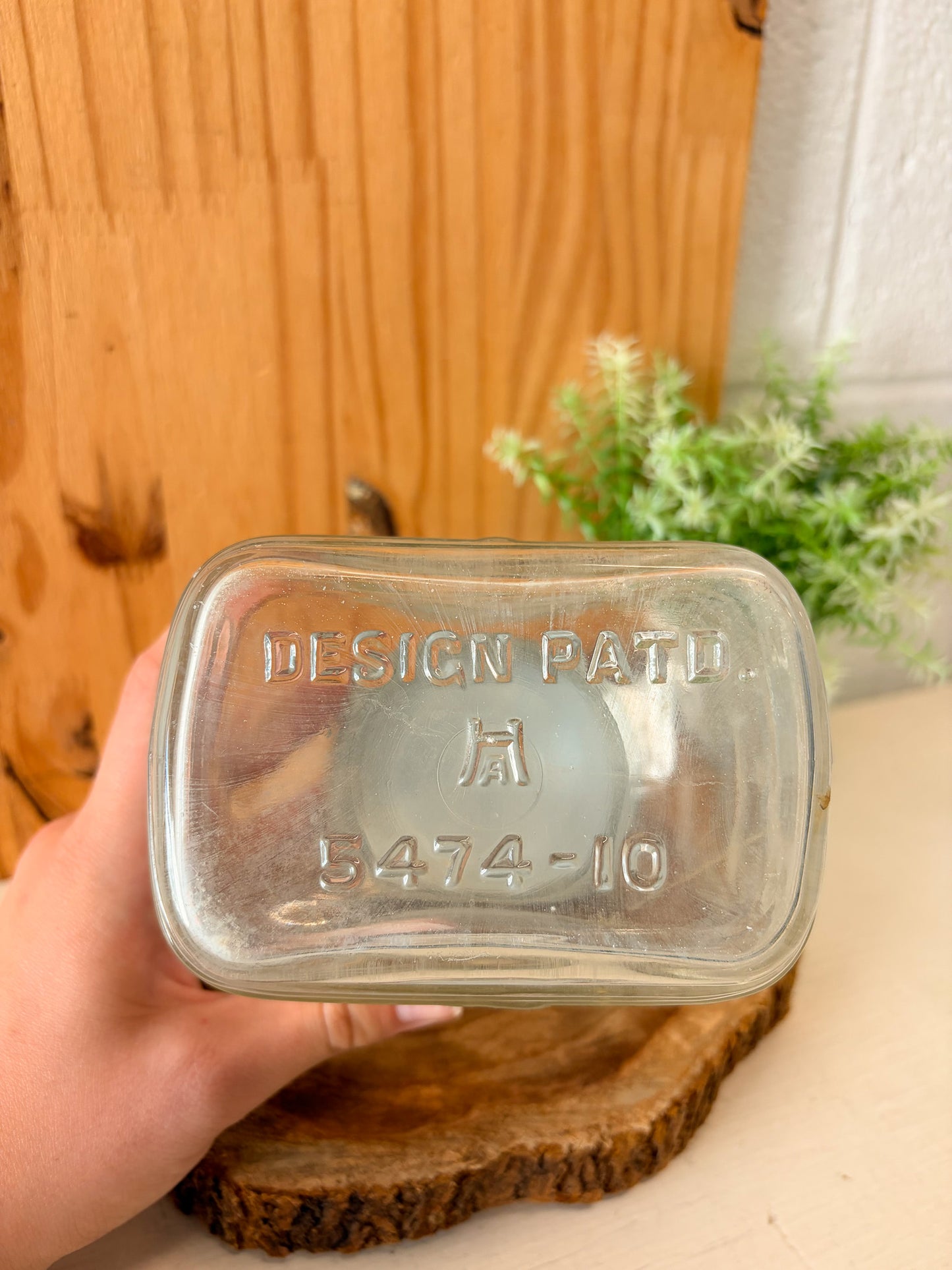 Vtg Glass Peanut Butter Jar (Local Pick Up Only)