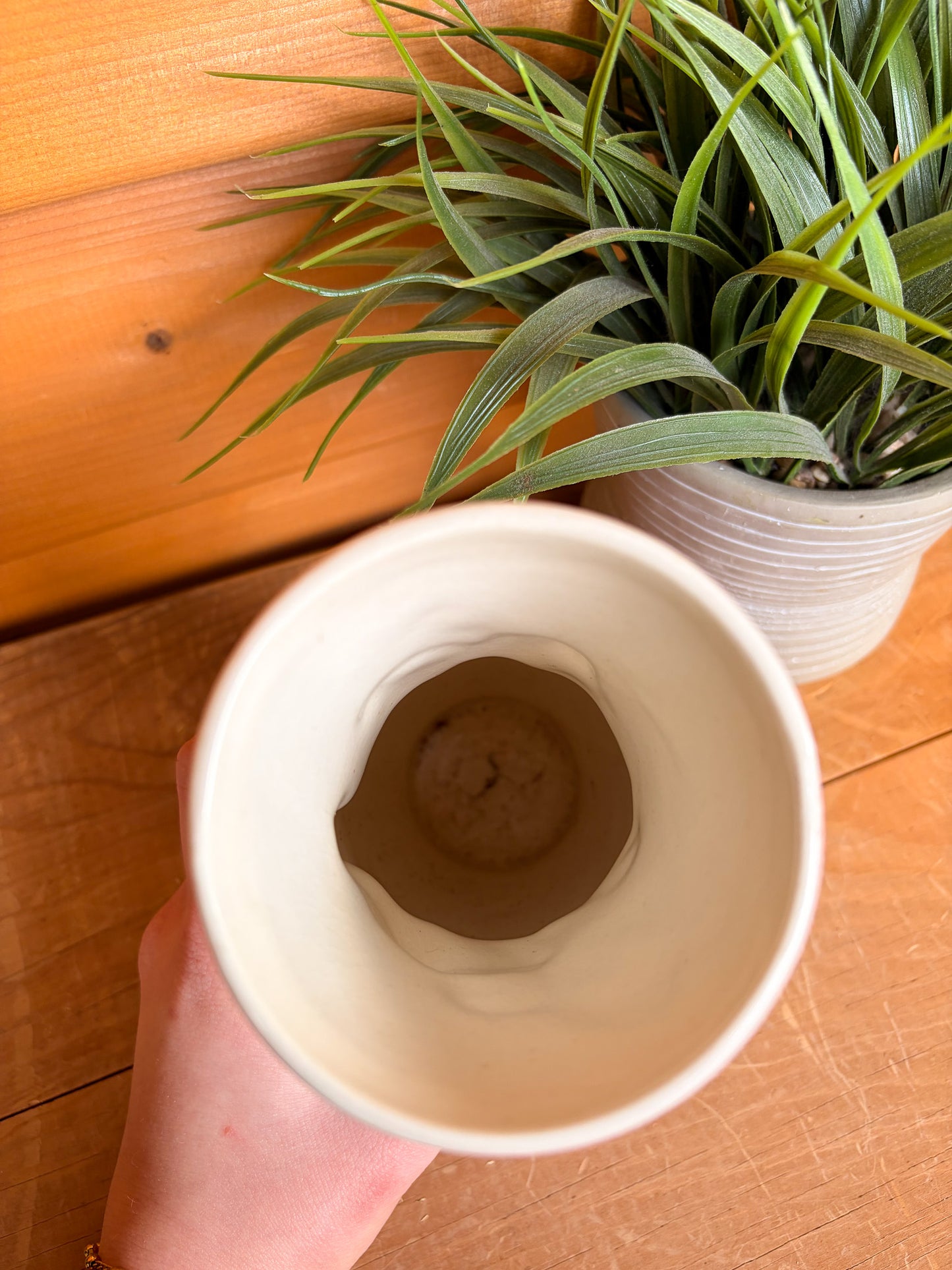 Vtg Royal Copley Floral Vase (Local pick Up Only)