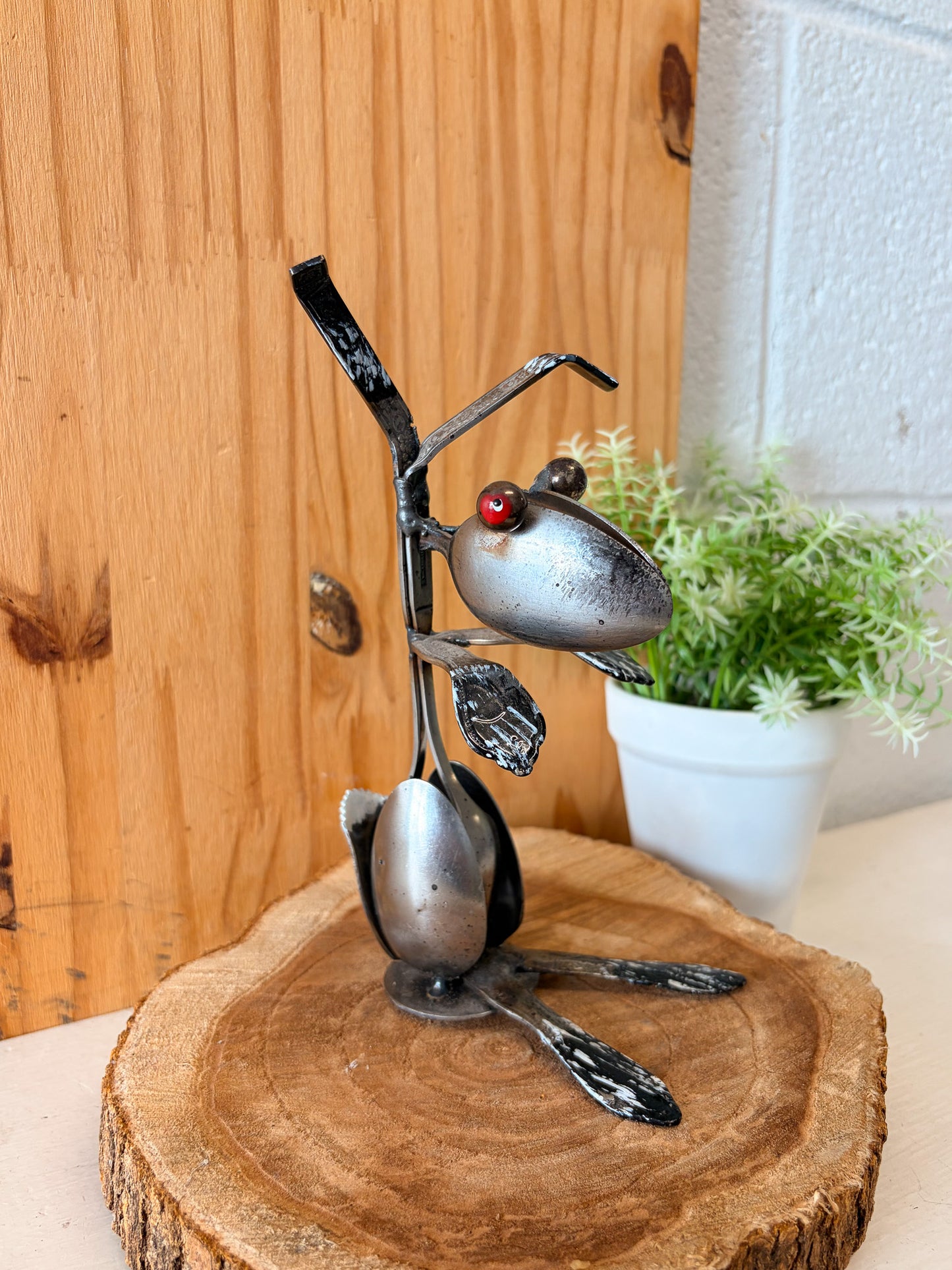 Funky Metal Spoon Sculpture (Local Pick Up Only)