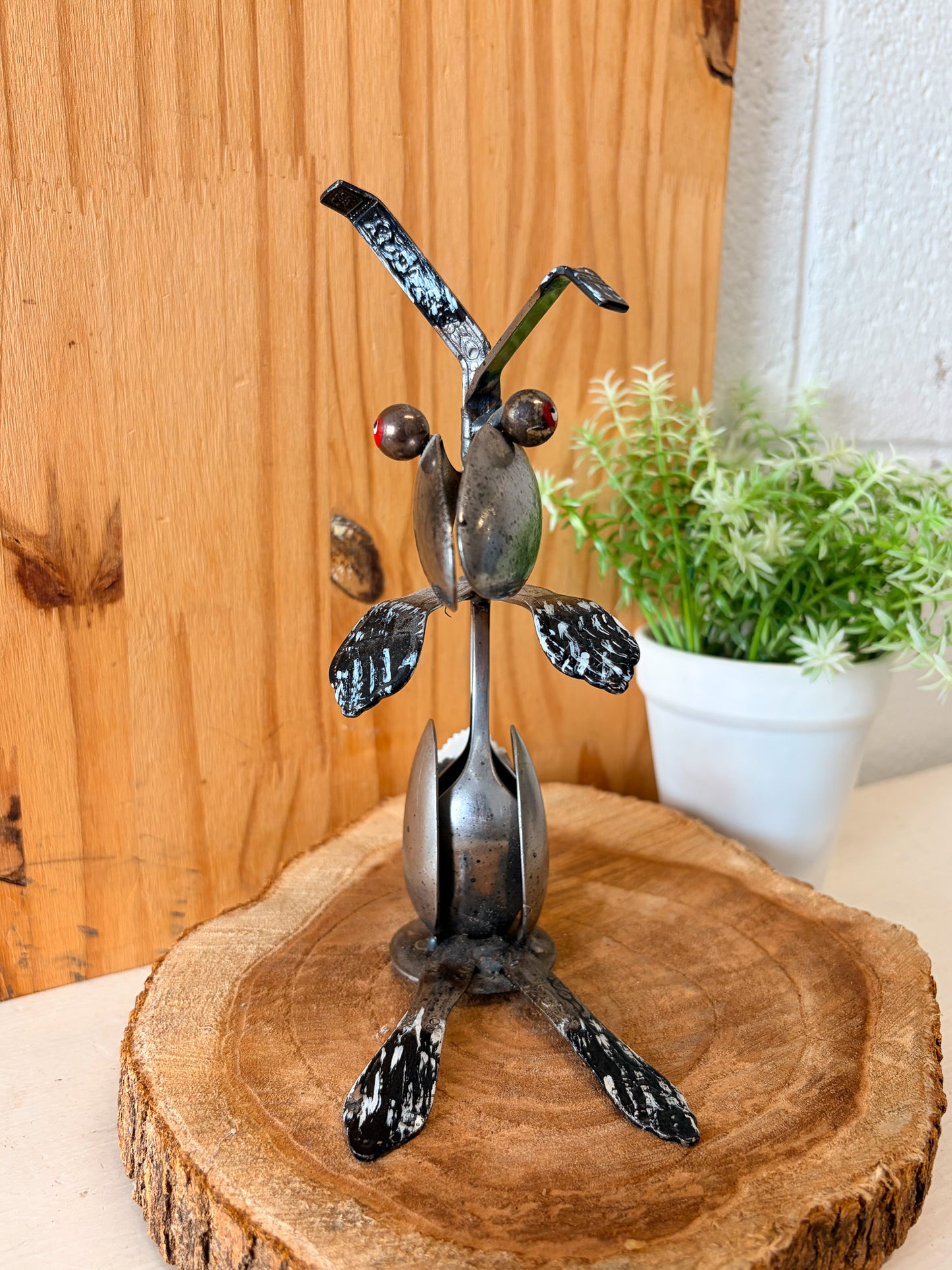 Funky Metal Spoon Sculpture (Local Pick Up Only)