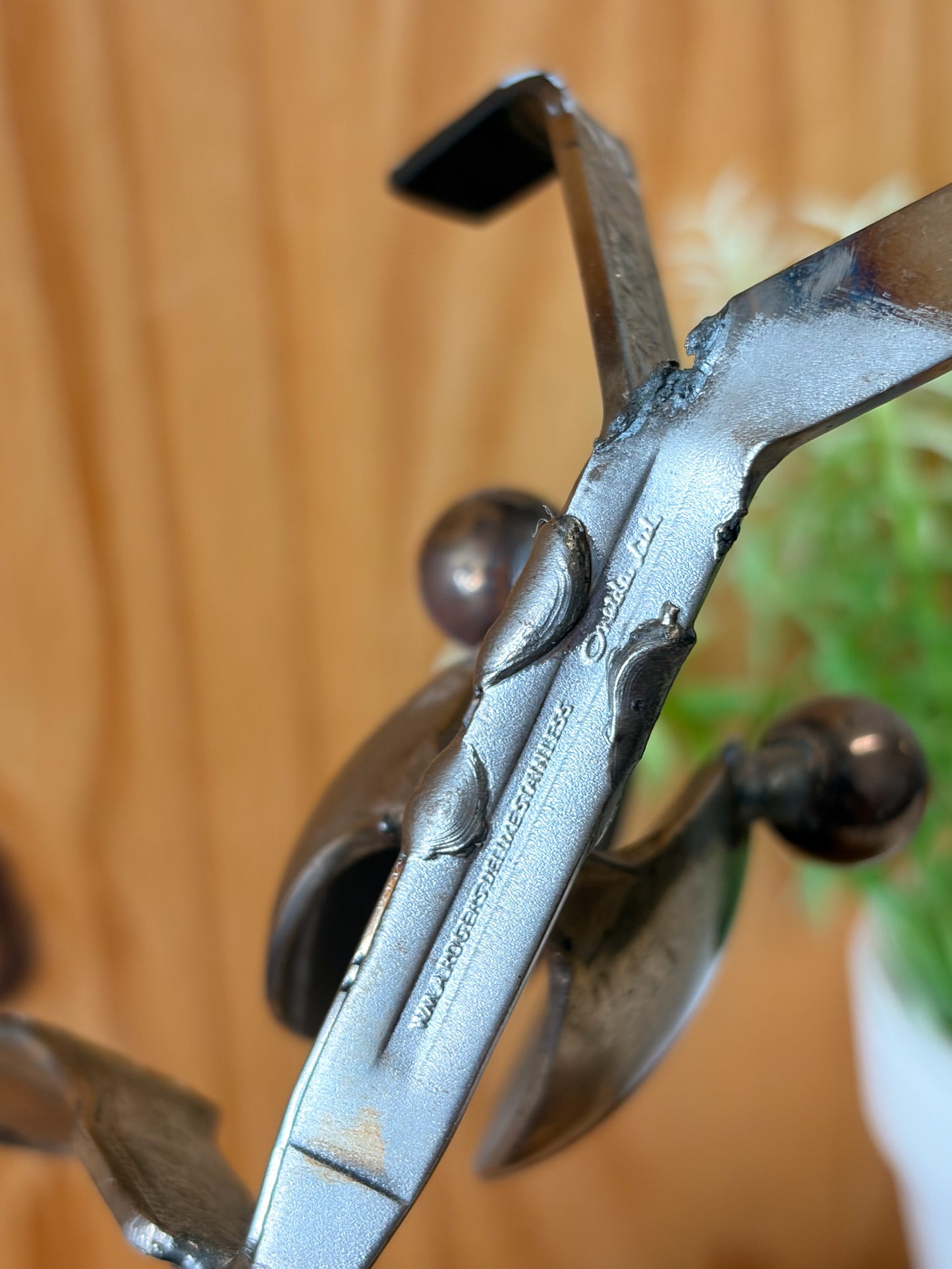 Funky Metal Spoon Sculpture (Local Pick Up Only)