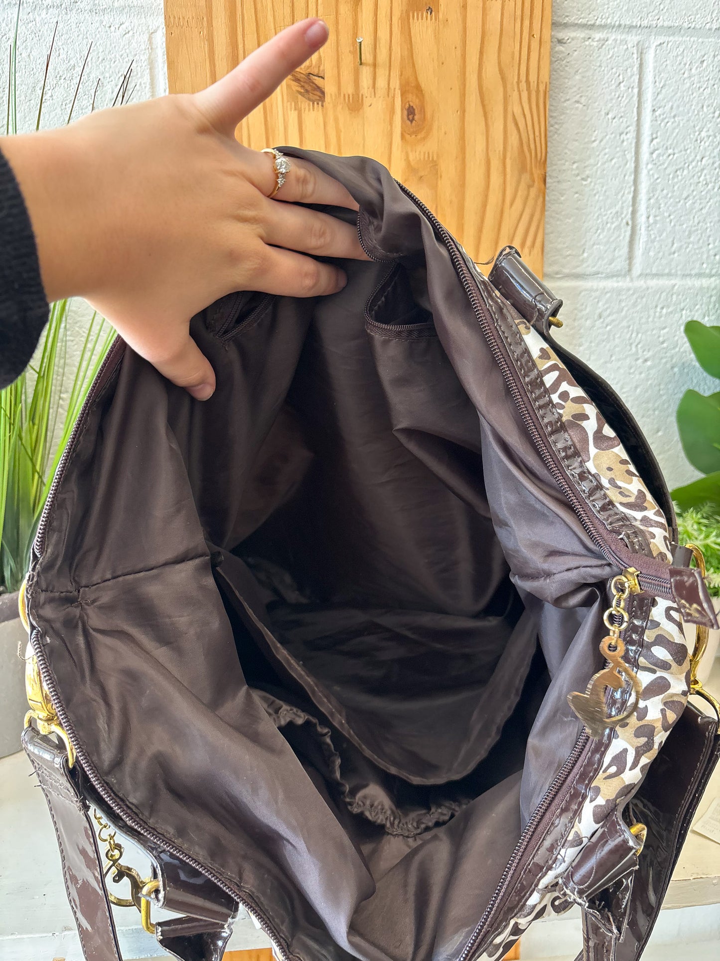 Baby Phat Cheetah Tote Bag