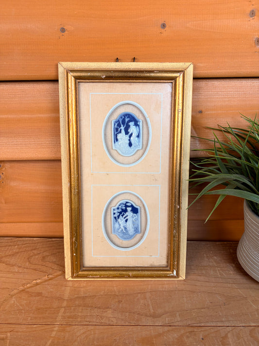 Vtg Genuine Lamoges Cameo (Local Pick Up Only)