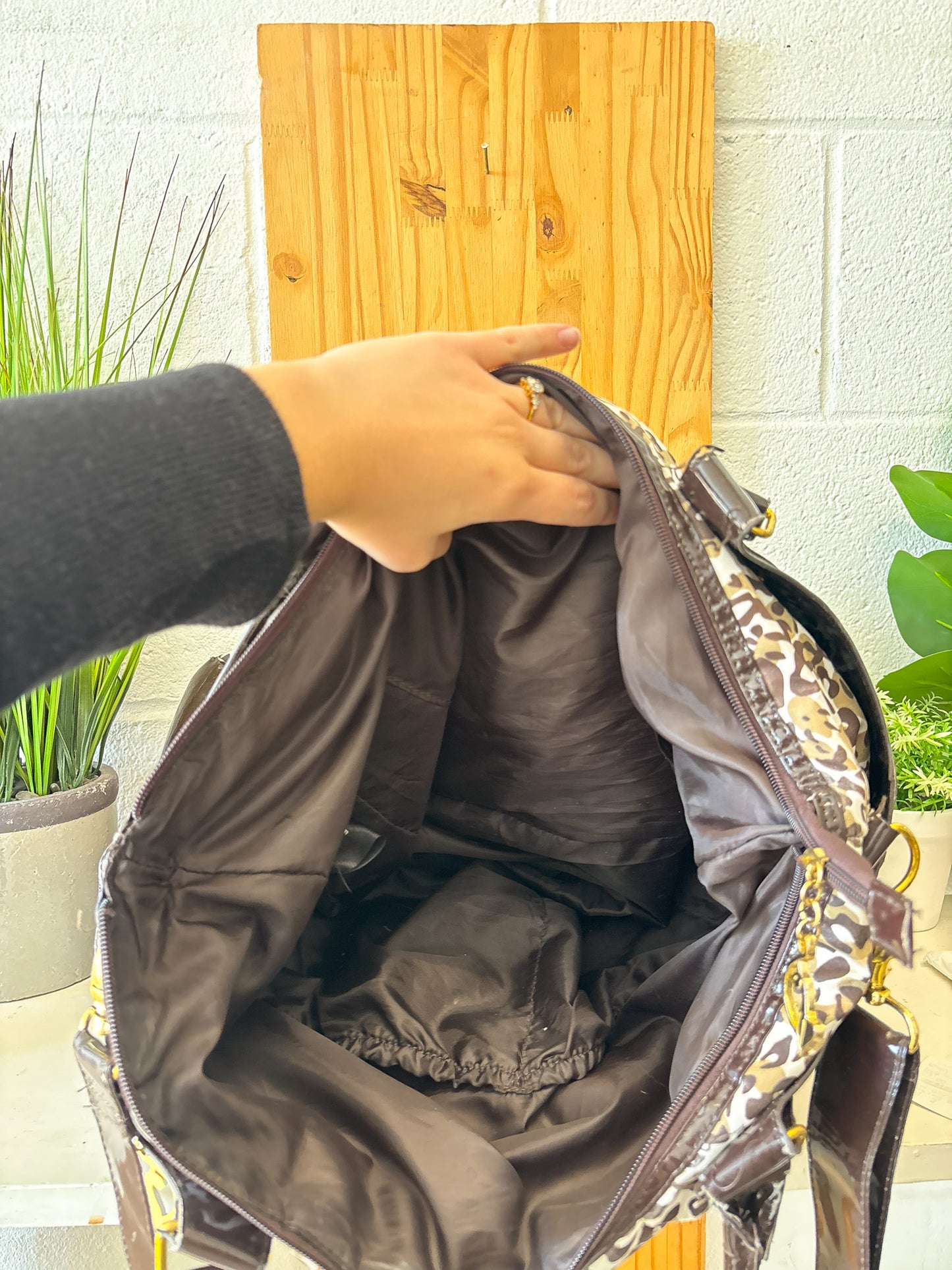 Baby Phat Cheetah Tote Bag