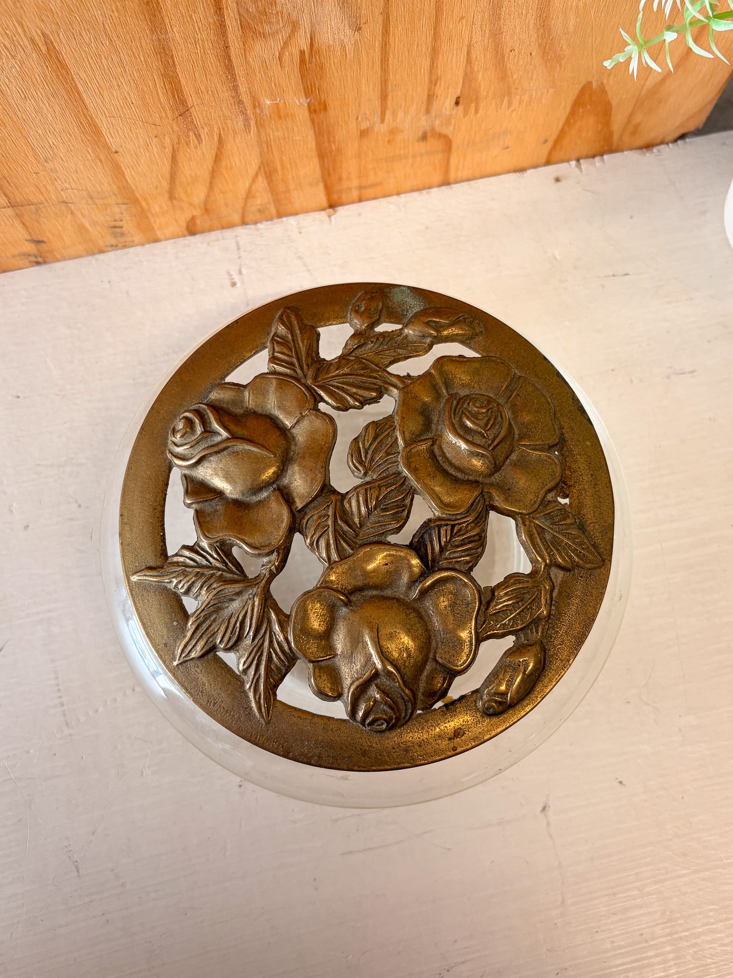 Vtg Glass Potpourri Jar (Local Pick Up Only)