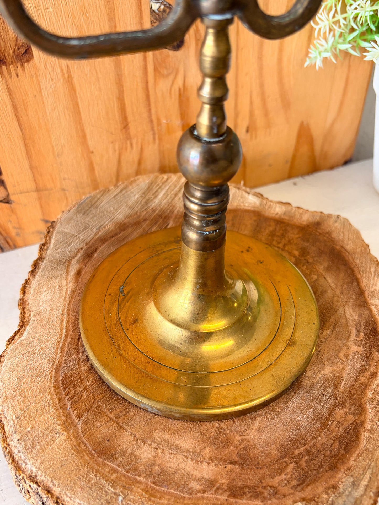 Vtg Brass Candelabra (Local Pick Up Only)