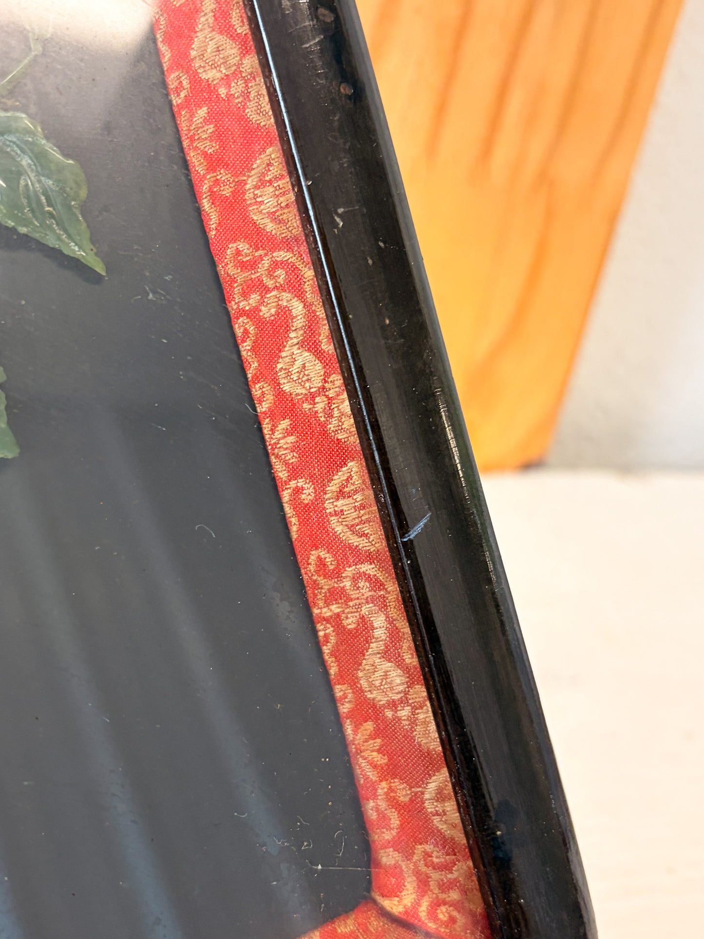 Vtg Pair of Chinese Shadowbox Wall Hangs (Local Pick Up Only)