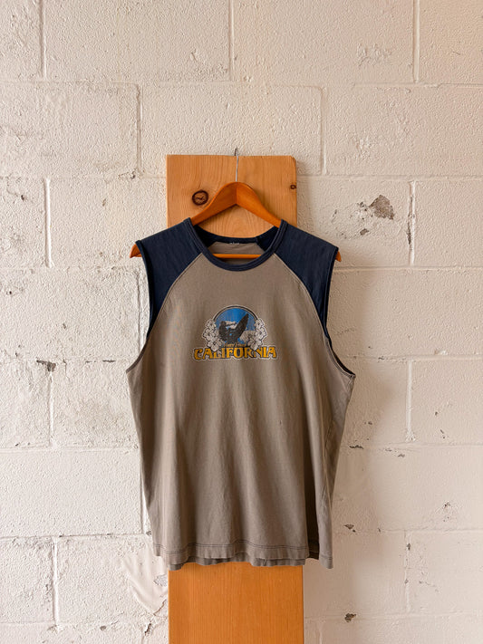 California Surf Muscle Tee : L