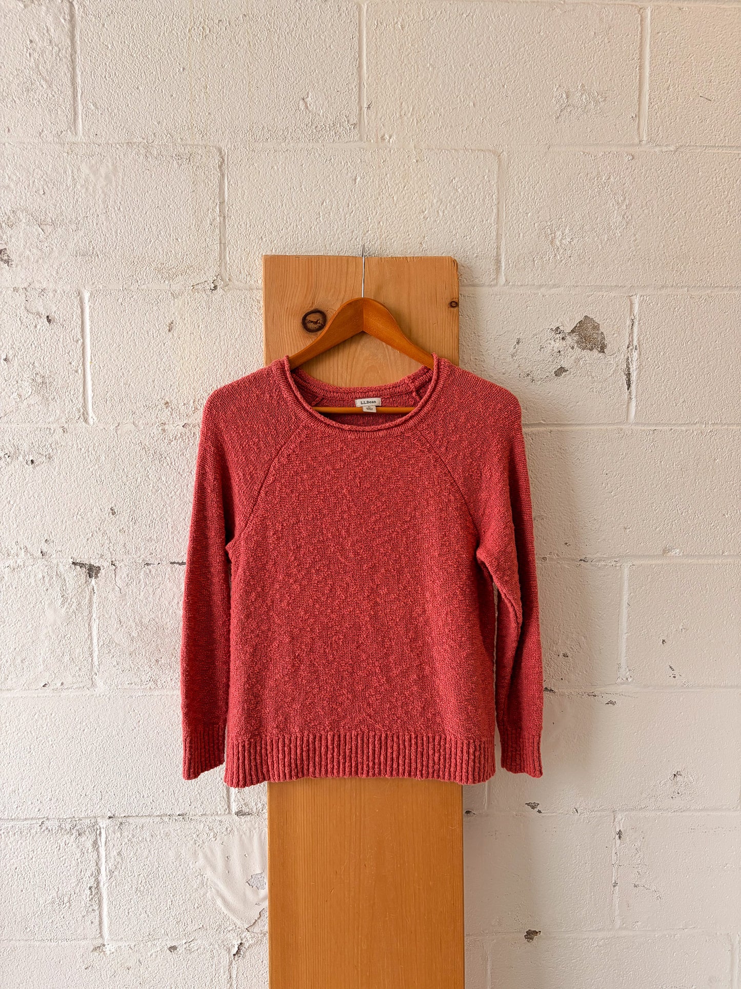 L.L Bean Pink Sweater : PL