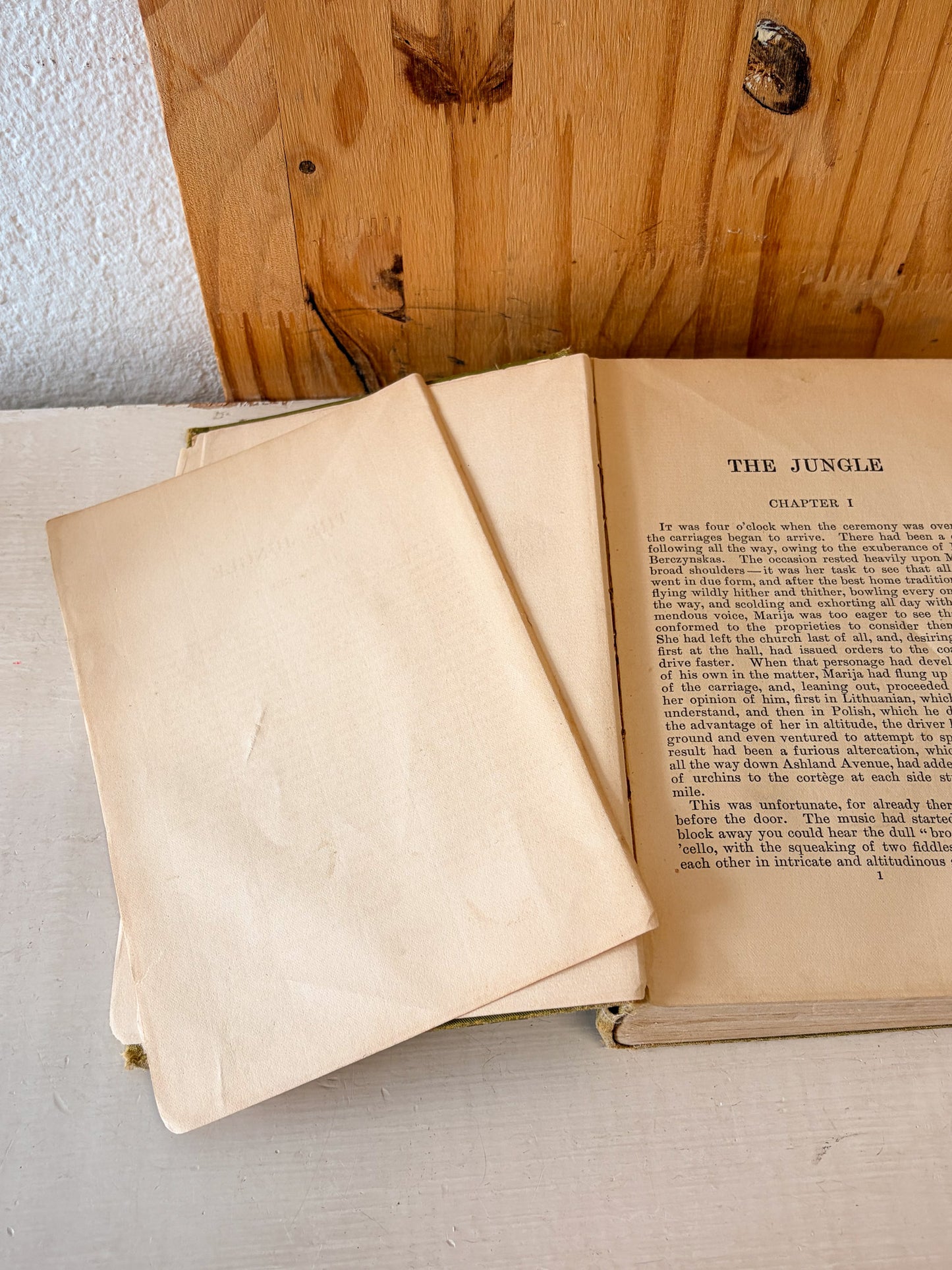 1906 The Jungle by Upton Sinclair