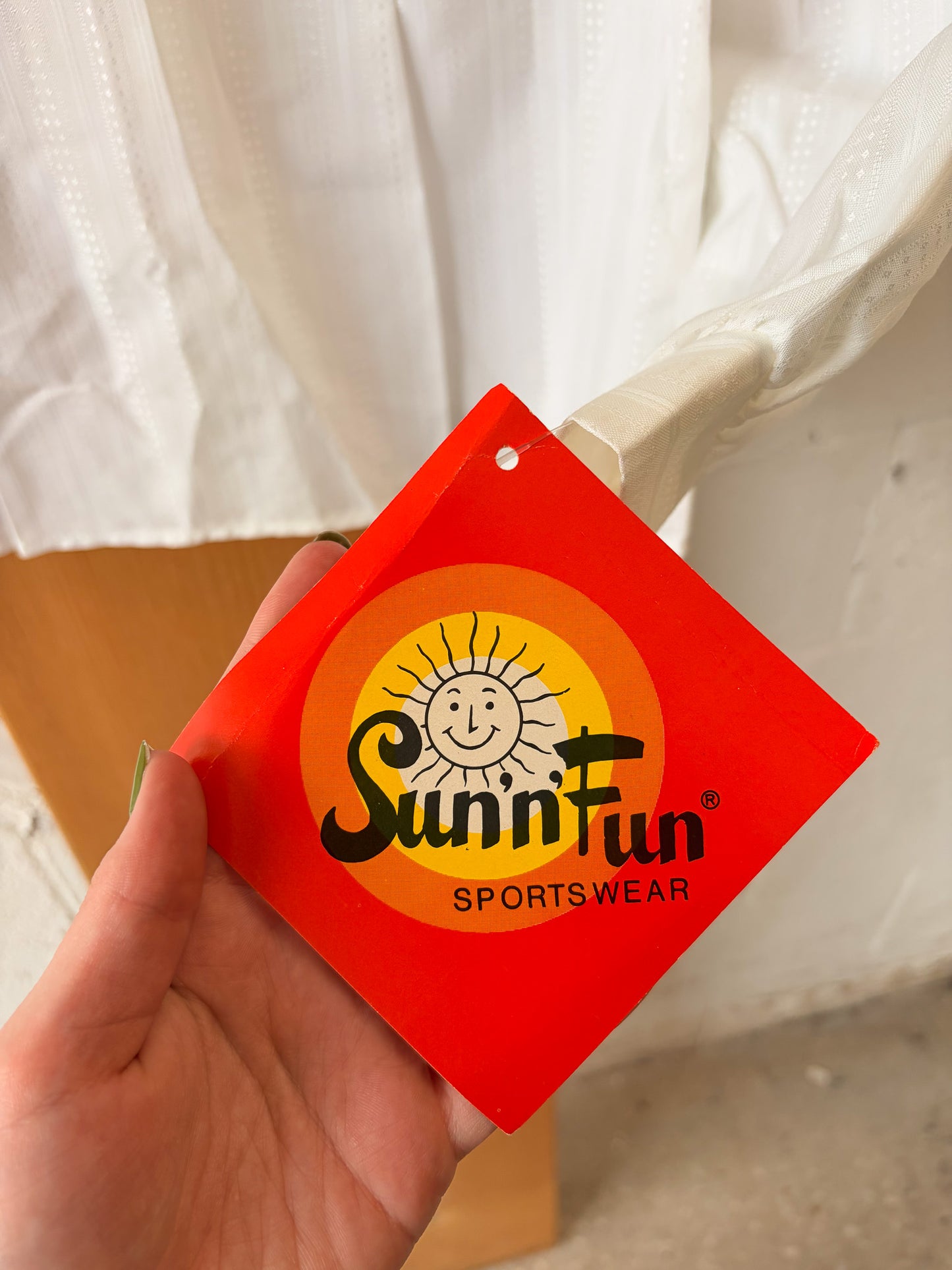 Deadstock High Neck Ruffle Top : M