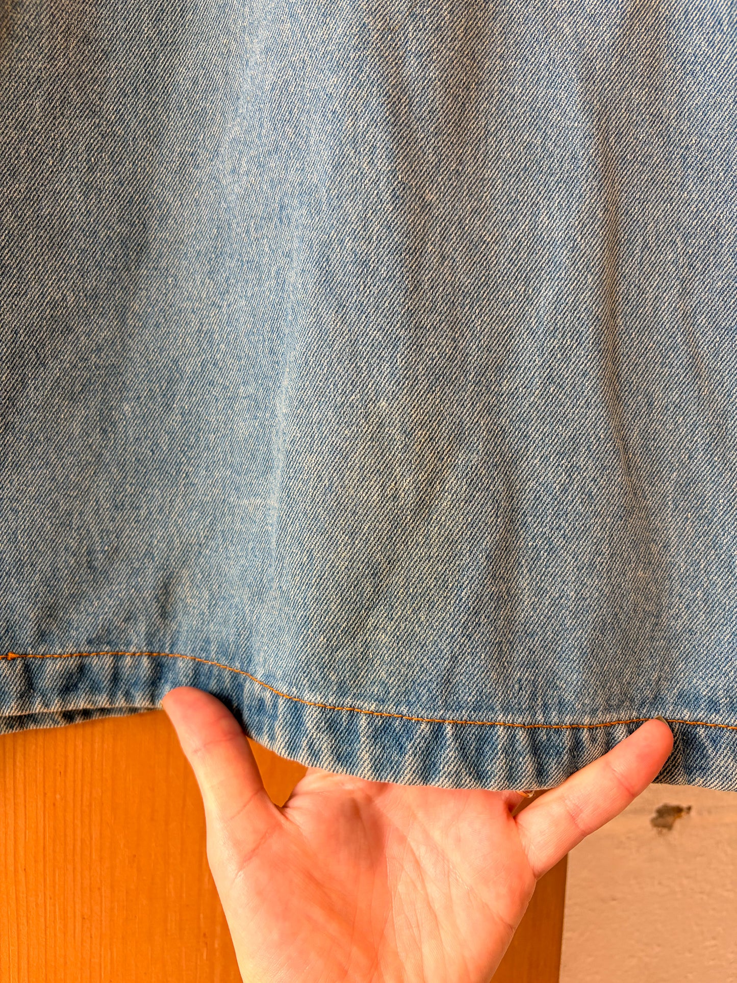 Vtg Denim Chore Jacket : M