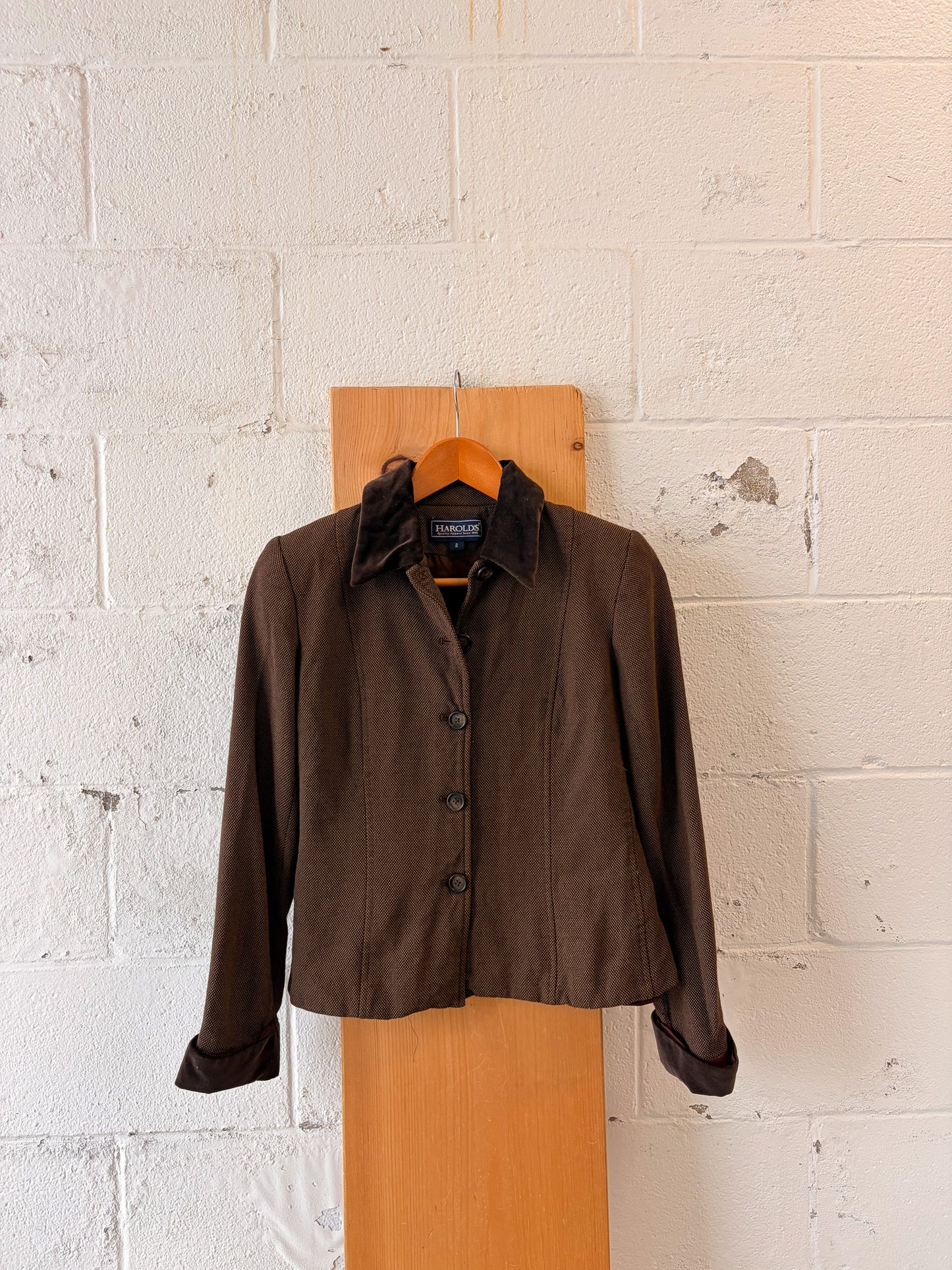 Tweed & Velvet Blazer : 2