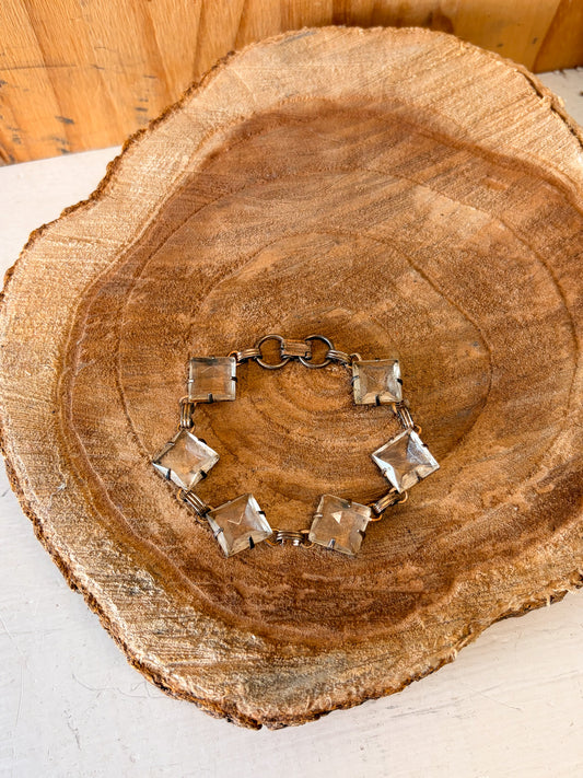 Sterling Art Deco Style Bracelet