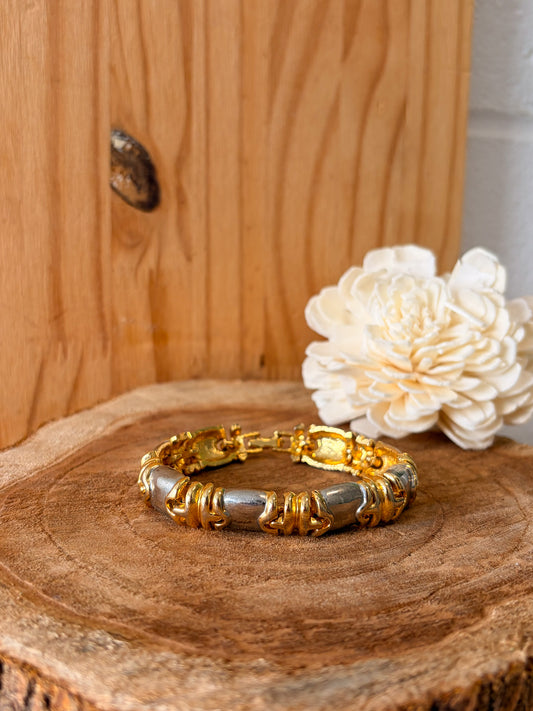 Gold & Silver Tone Bracelet