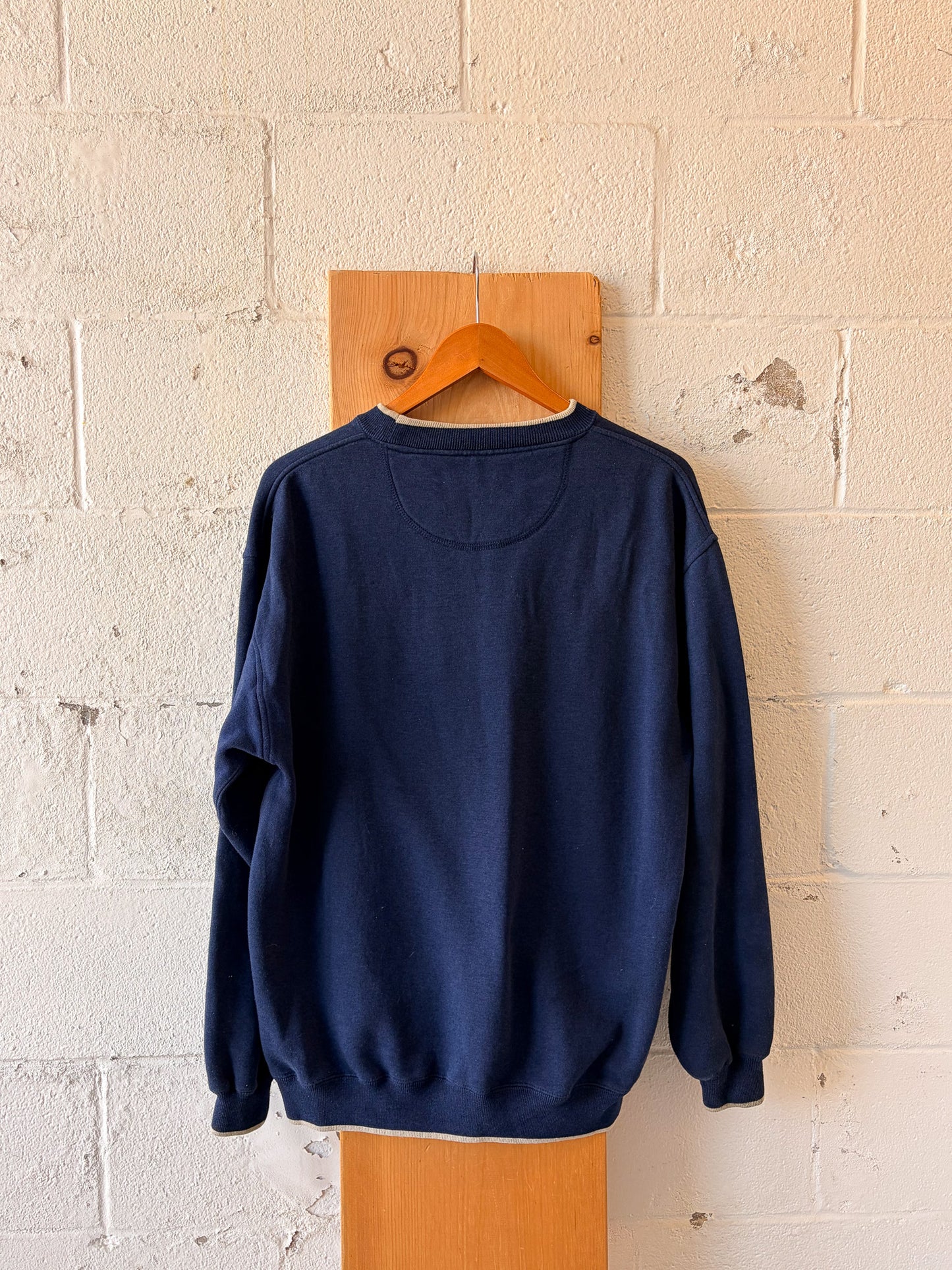 Vtg Embroidered Scotland Golf Crewneck : L