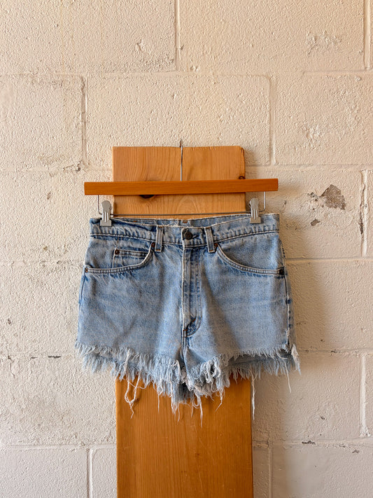Vtg Orange Tab Levi's Cutoffs : 31"W
