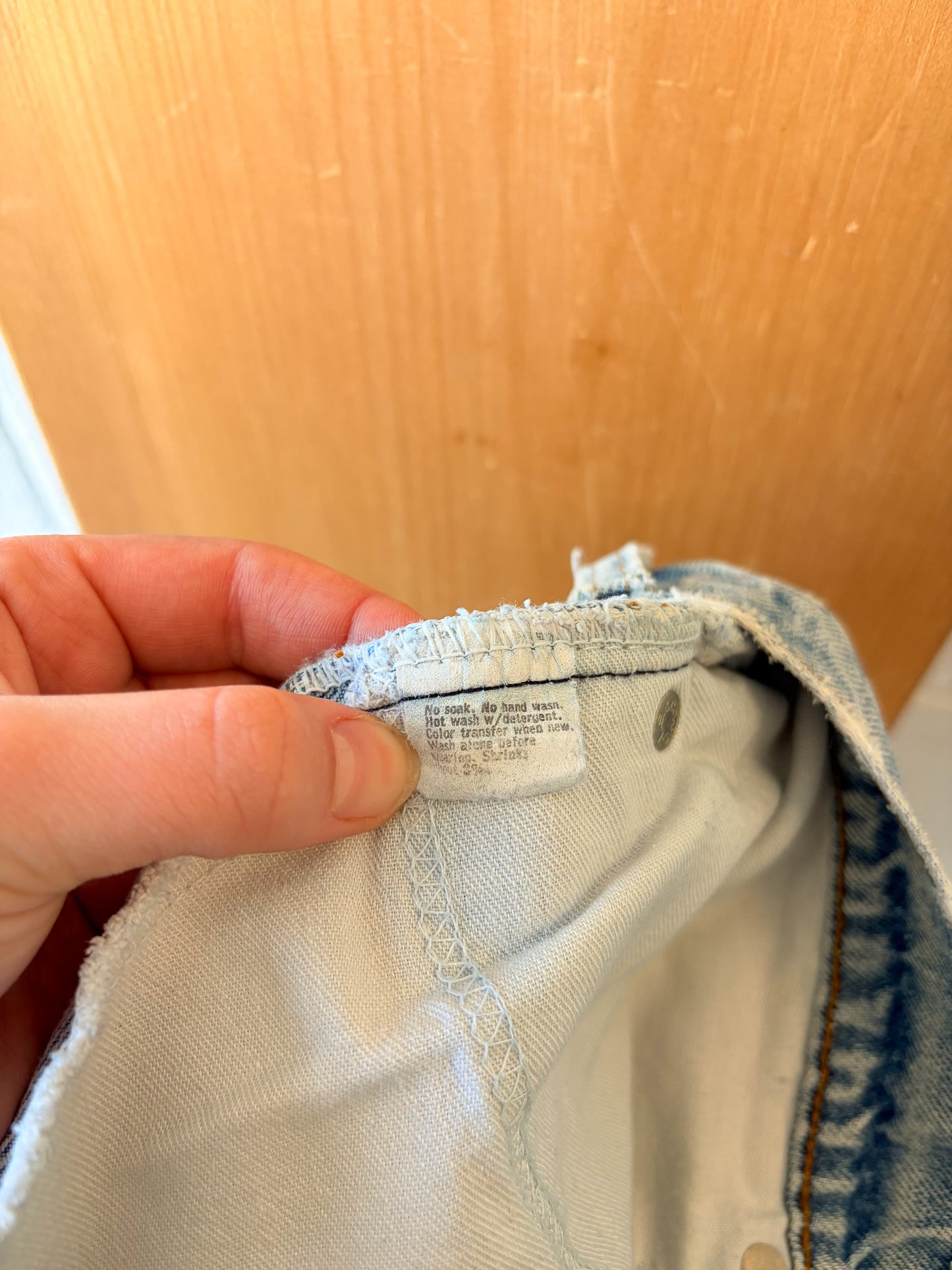 Vtg Orange Tab Levi's Cutoffs : 31"W