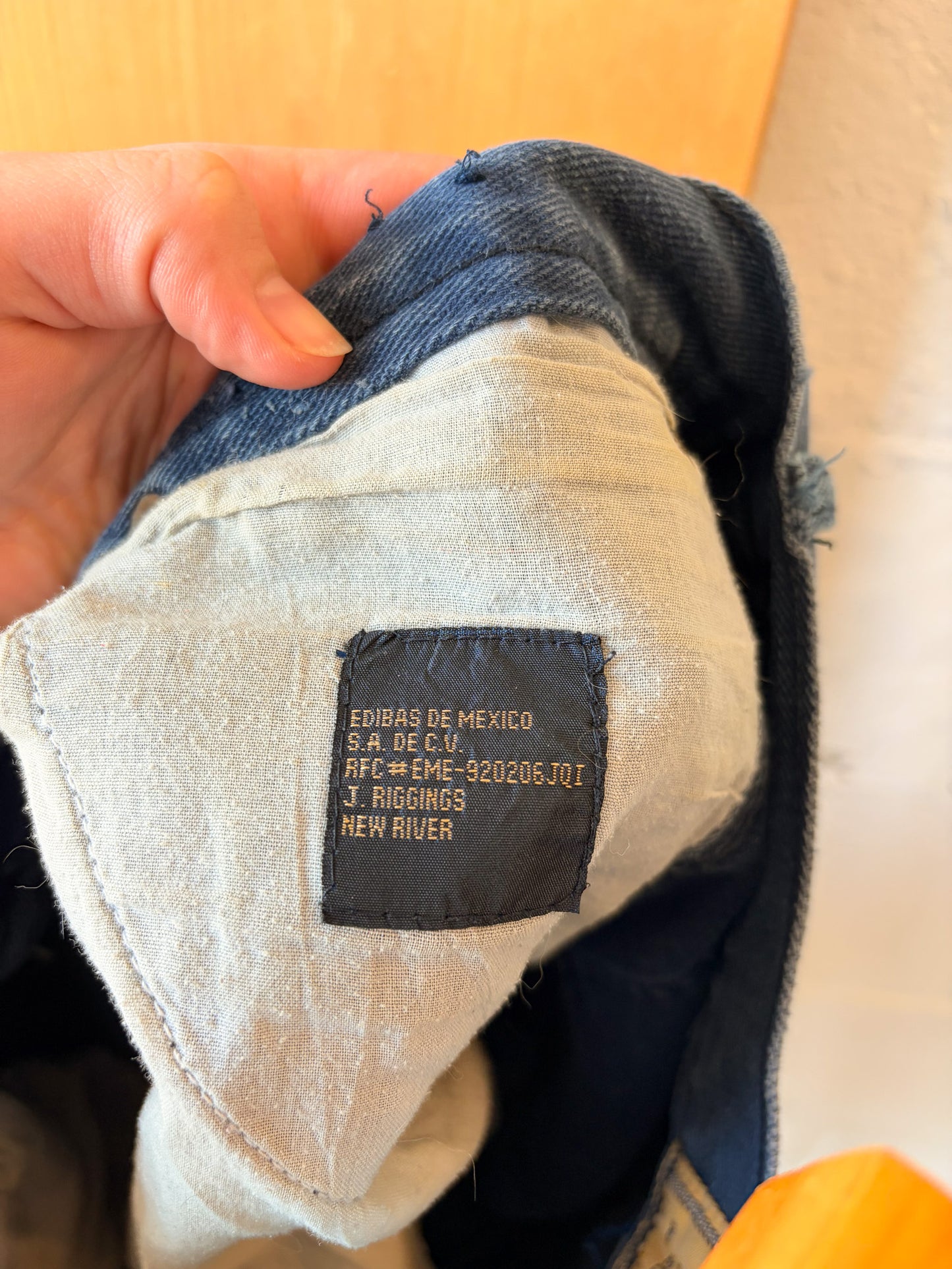 Vtg Blue Denim Shorts : 32"W