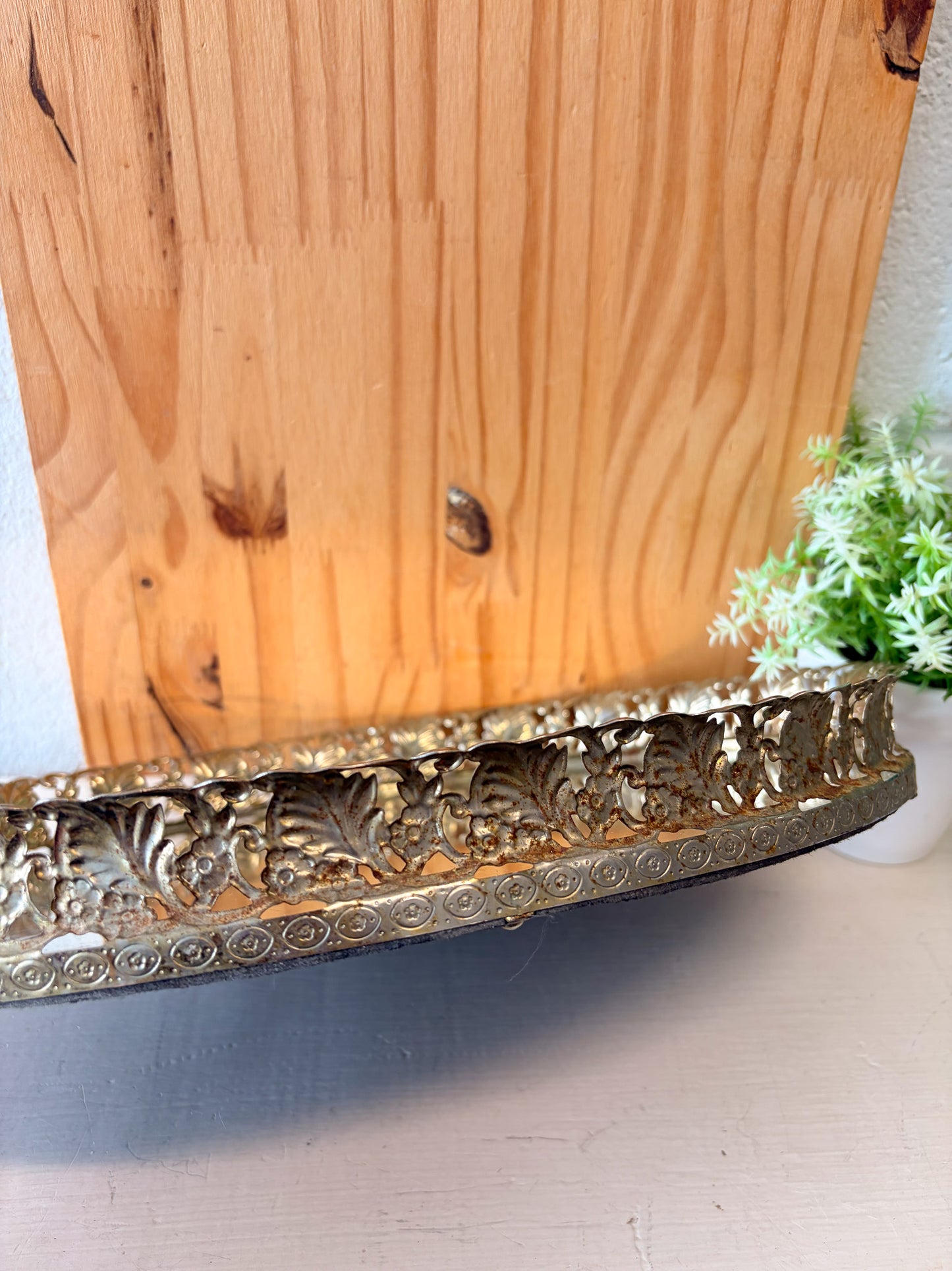 Vtg Mirror Vanity Tray (Local Pick Up Only)