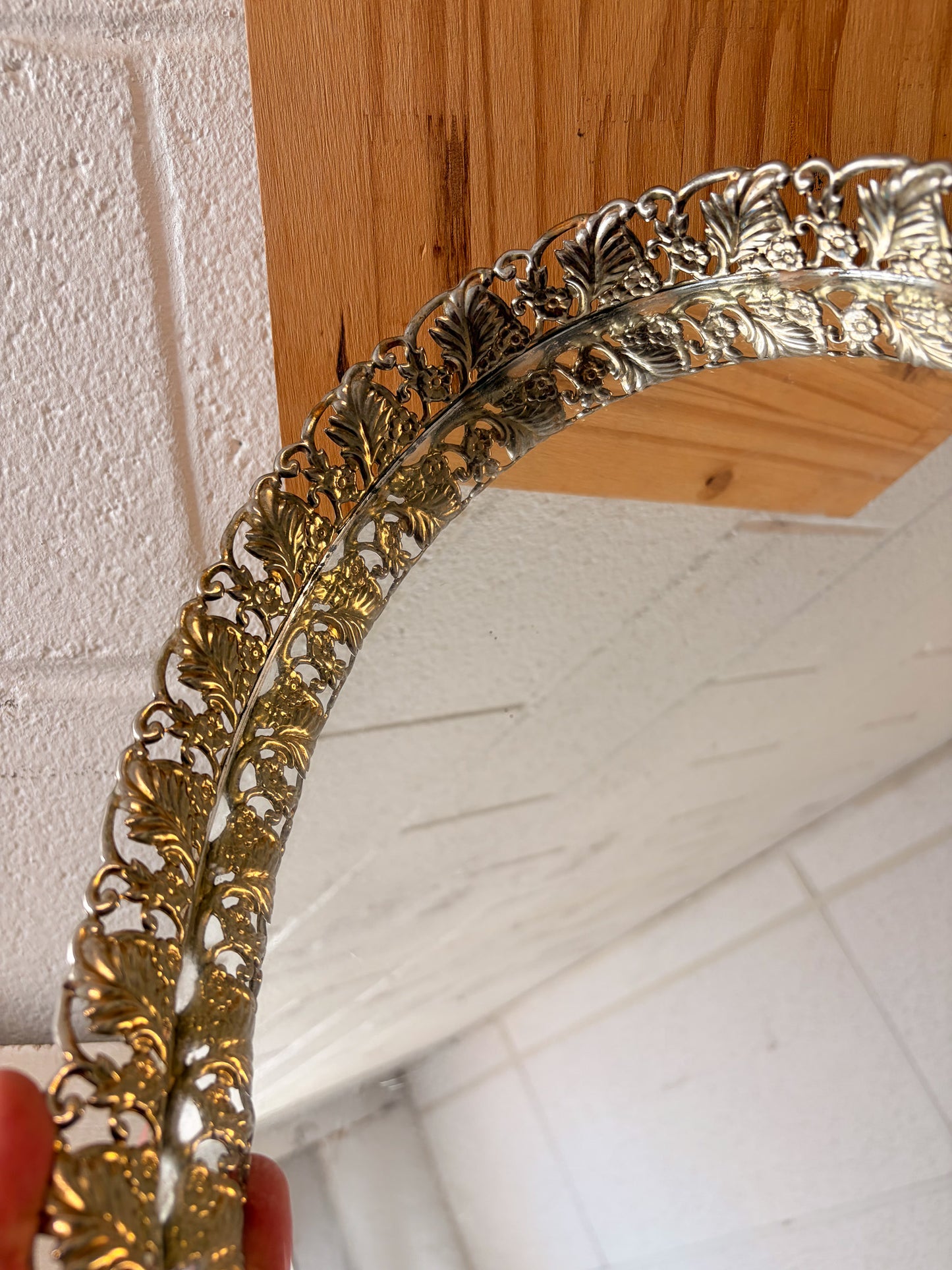 Vtg Mirror Vanity Tray (Local Pick Up Only)