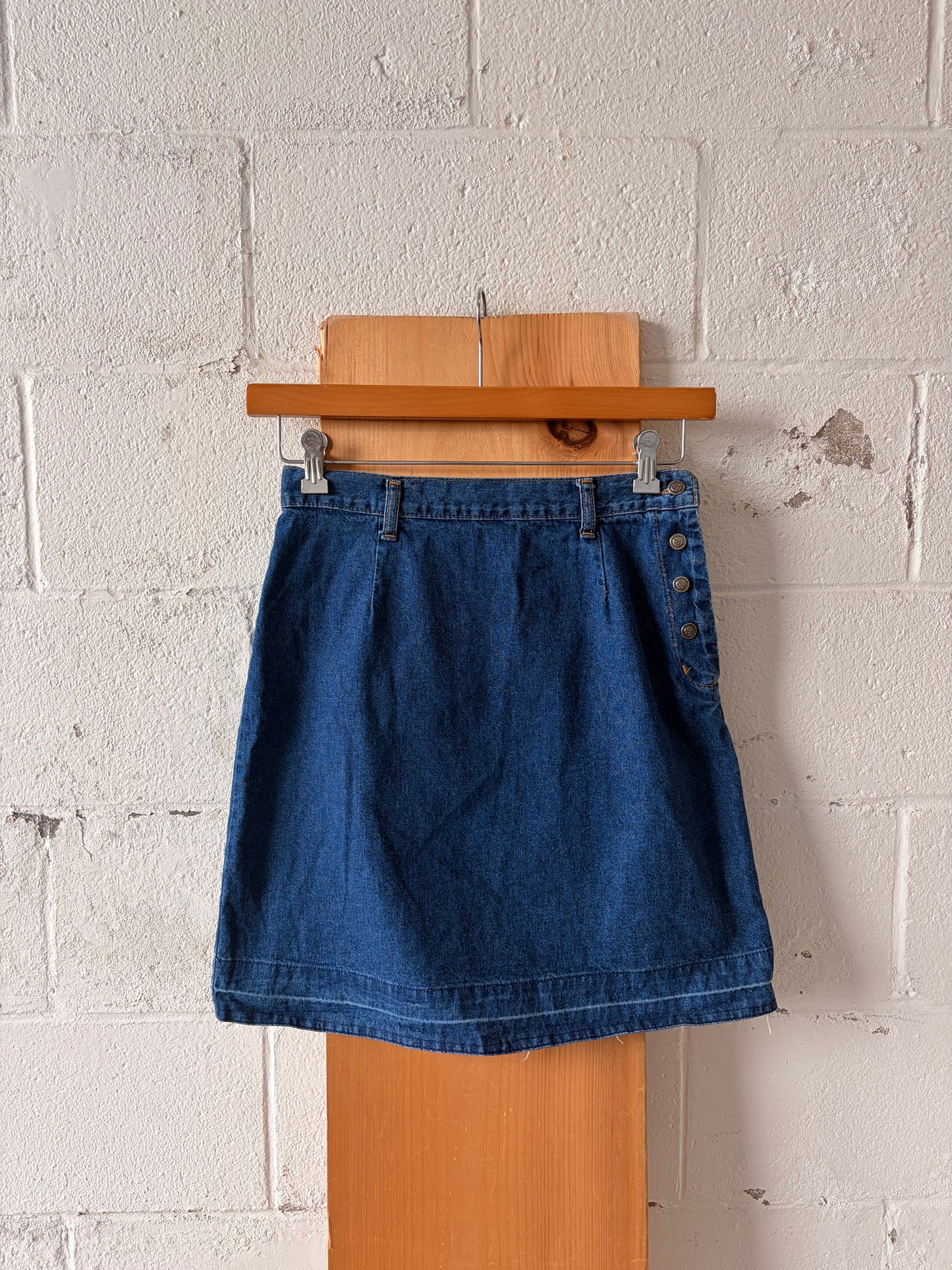Route 66 Denim Skirt : 7/8