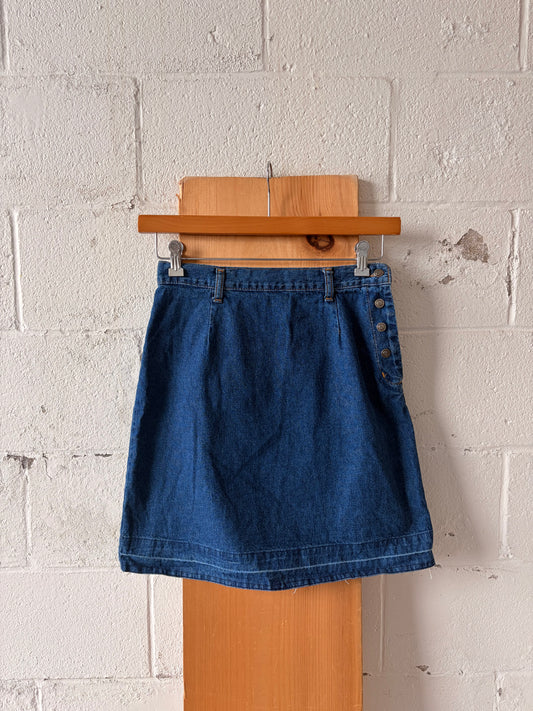 Route 66 Denim Skirt : 7/8