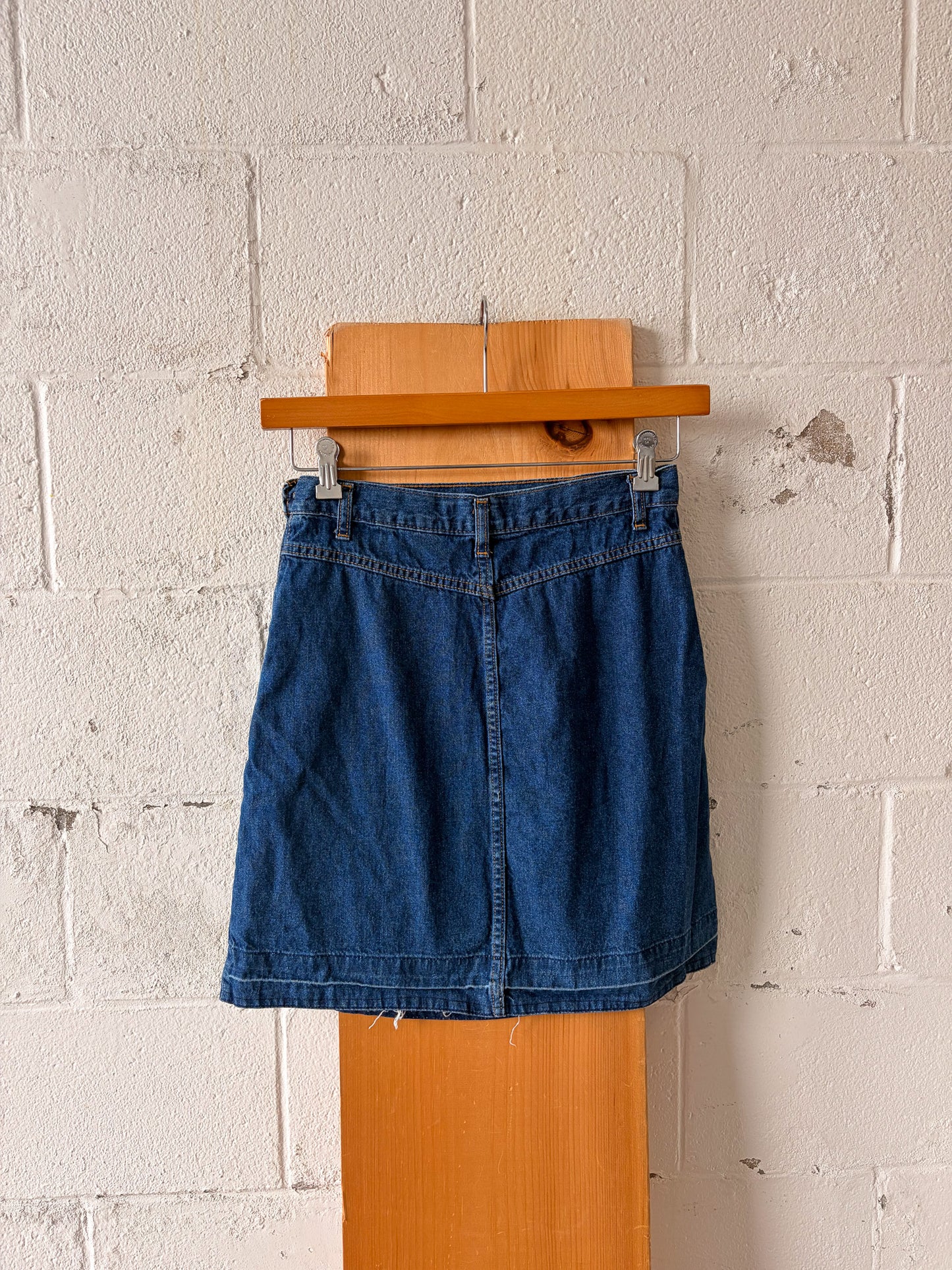 Route 66 Denim Skirt : 7/8