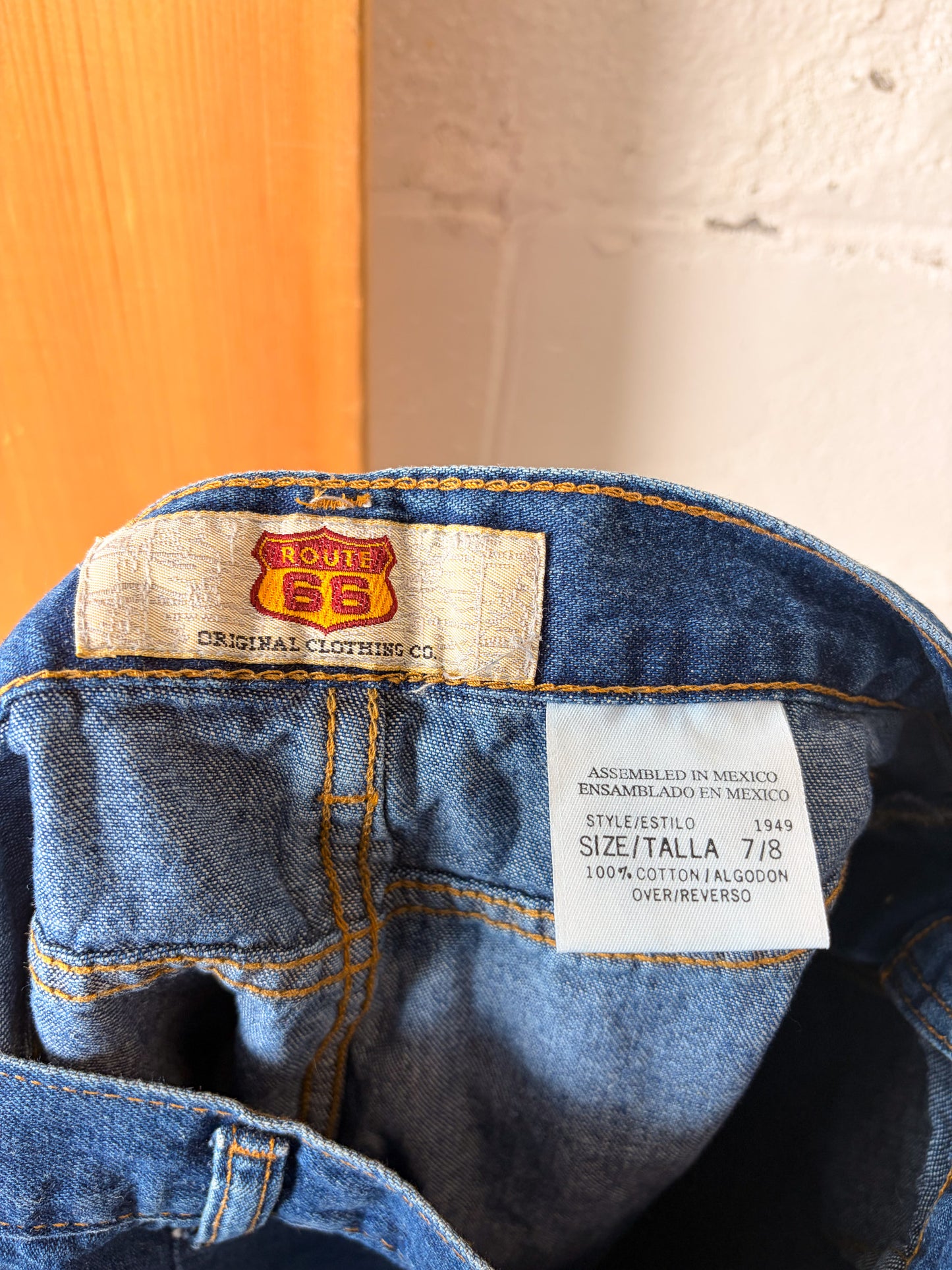 Route 66 Denim Skirt : 7/8