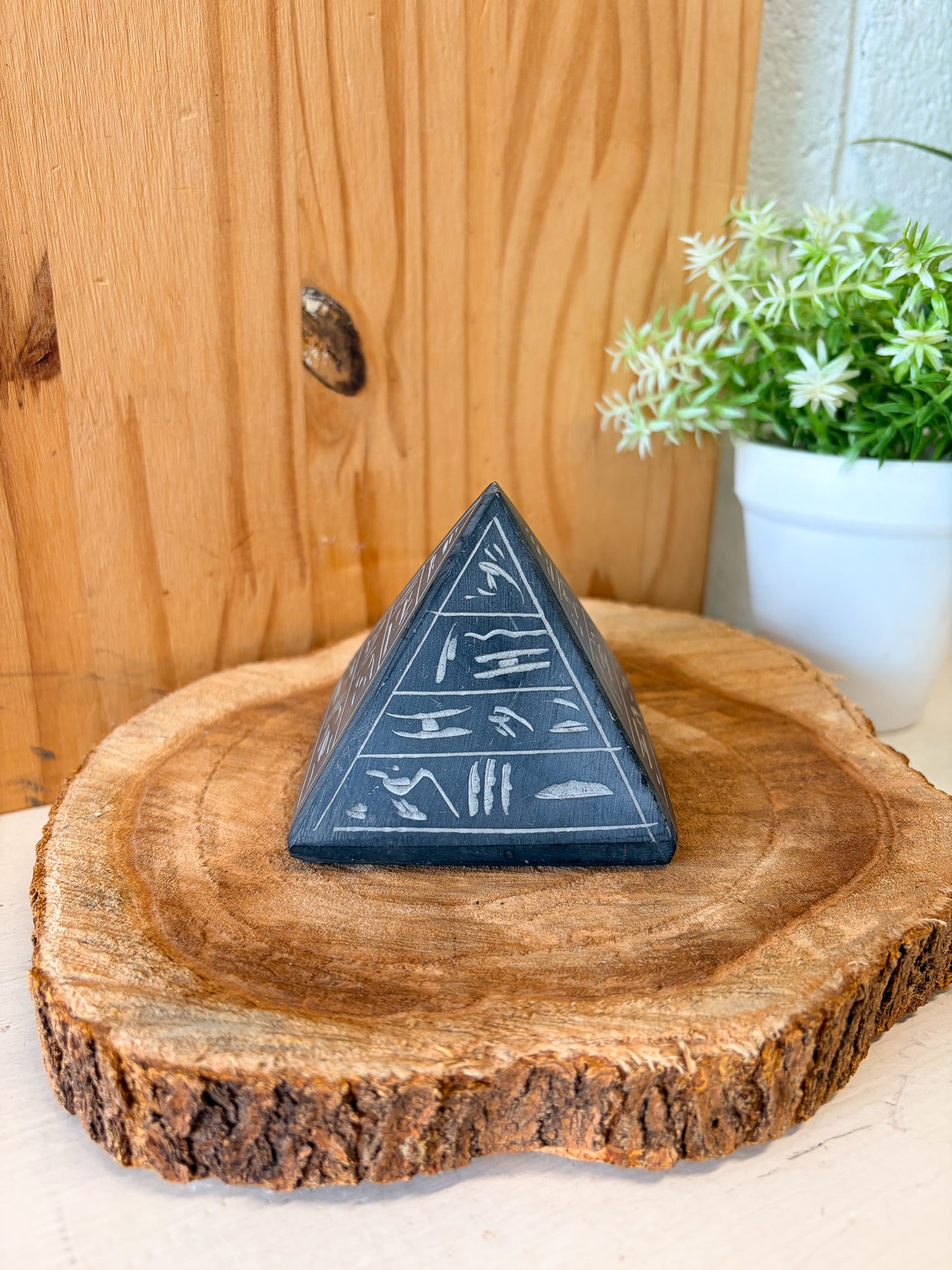 Made in Egypt Pyramid Paperweight