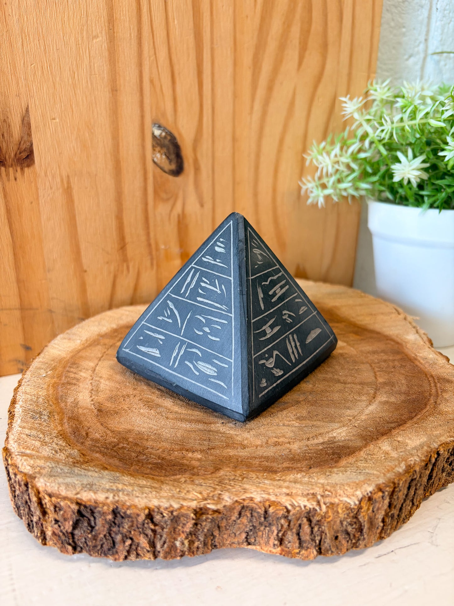 Made in Egypt Pyramid Paperweight