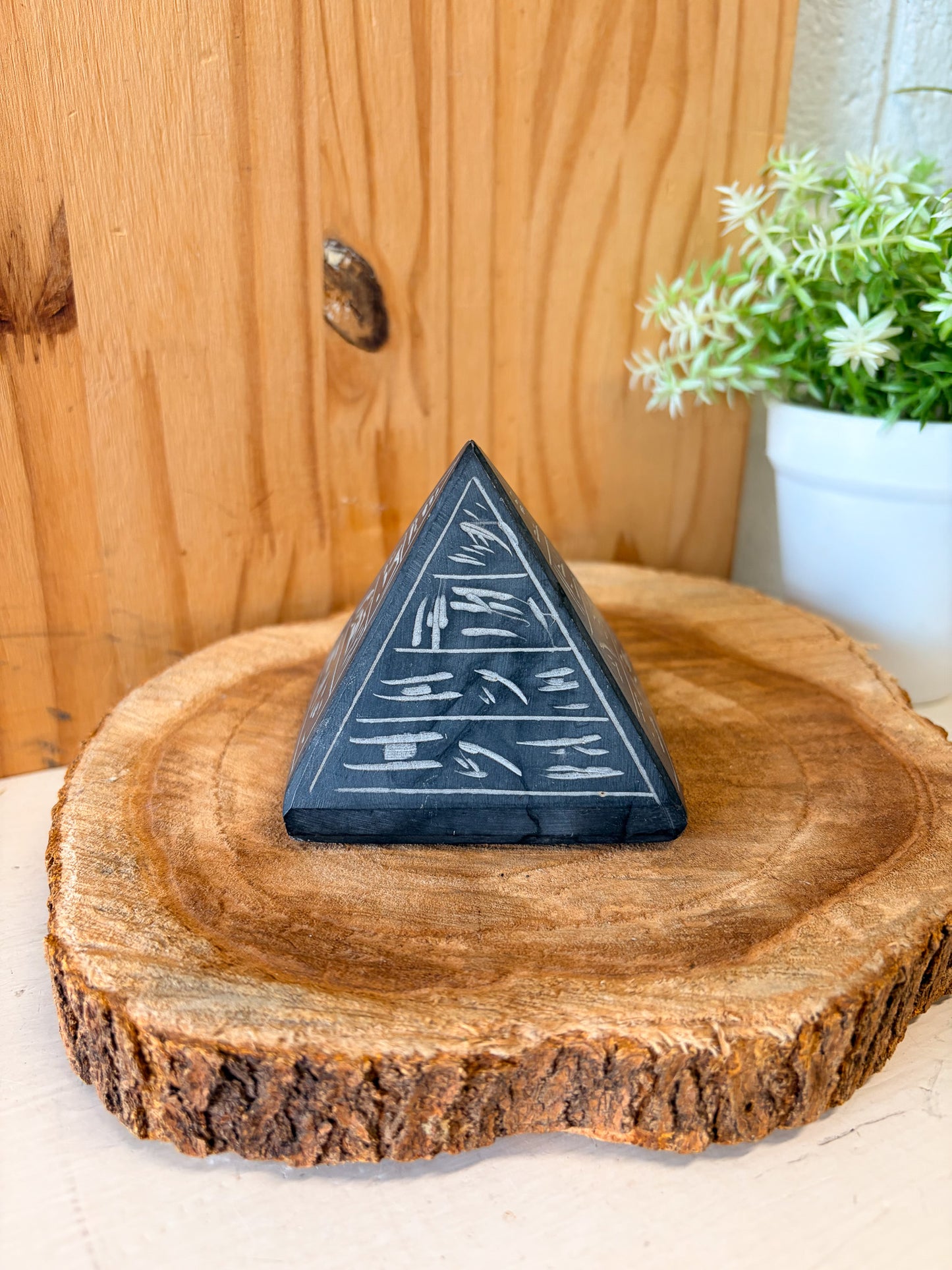 Made in Egypt Pyramid Paperweight