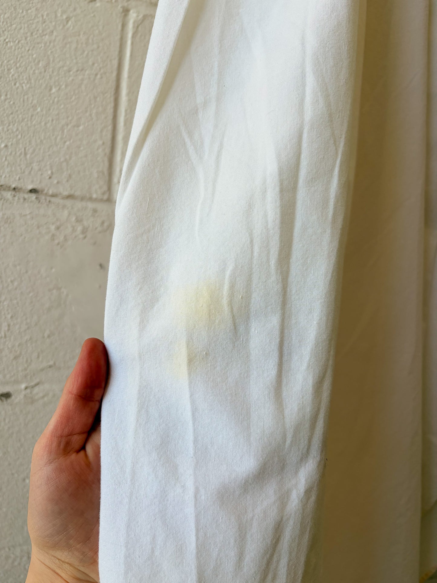 Vtg Lace & Pearl Detailed Nightgown : M/L (As Is)