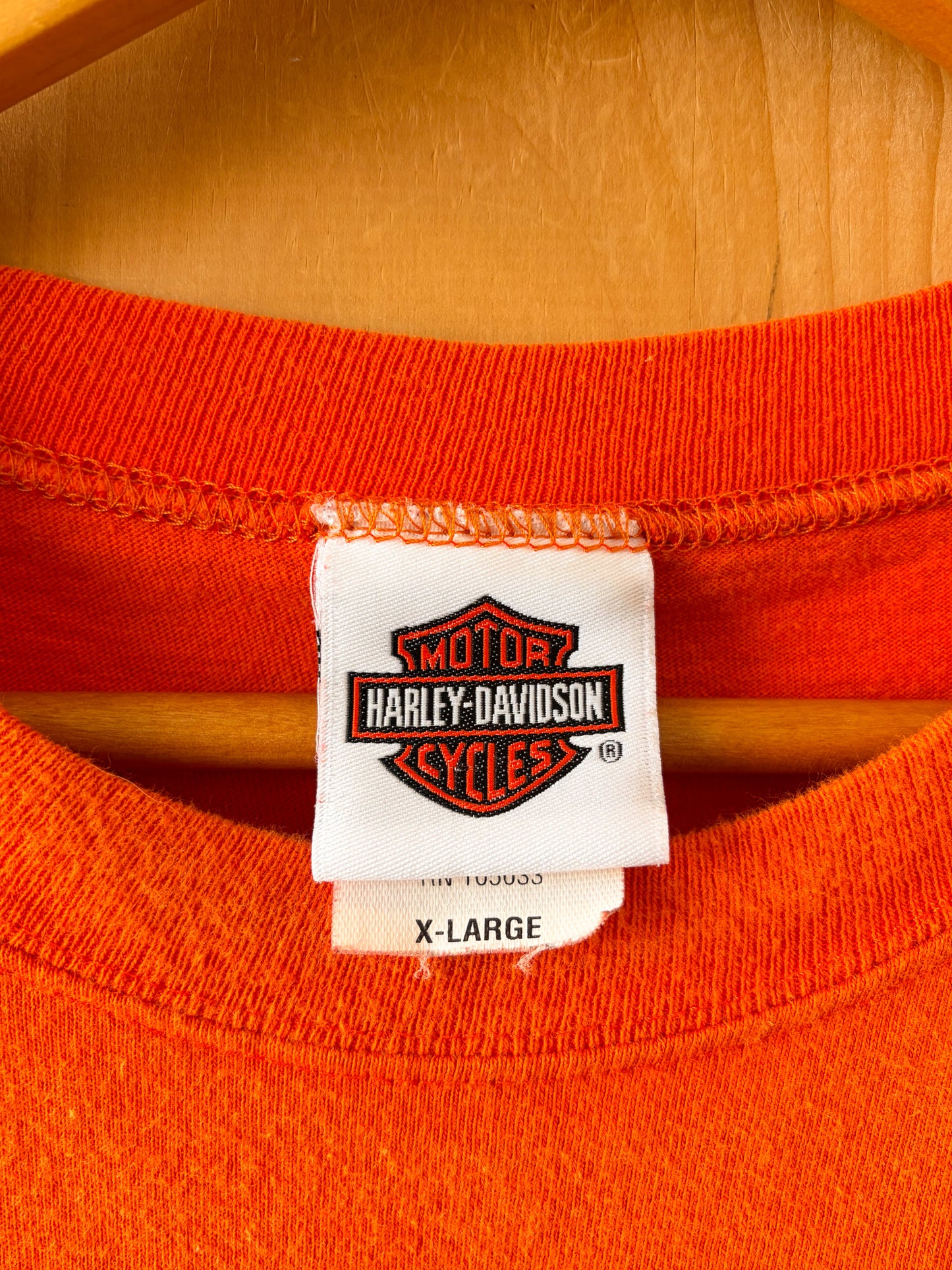 Orange Harley Tank : XL