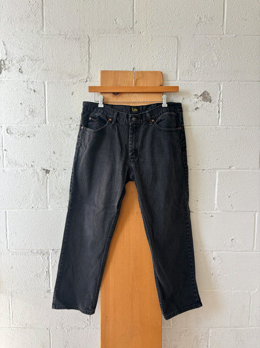 Black Lee Jeans : 37” W