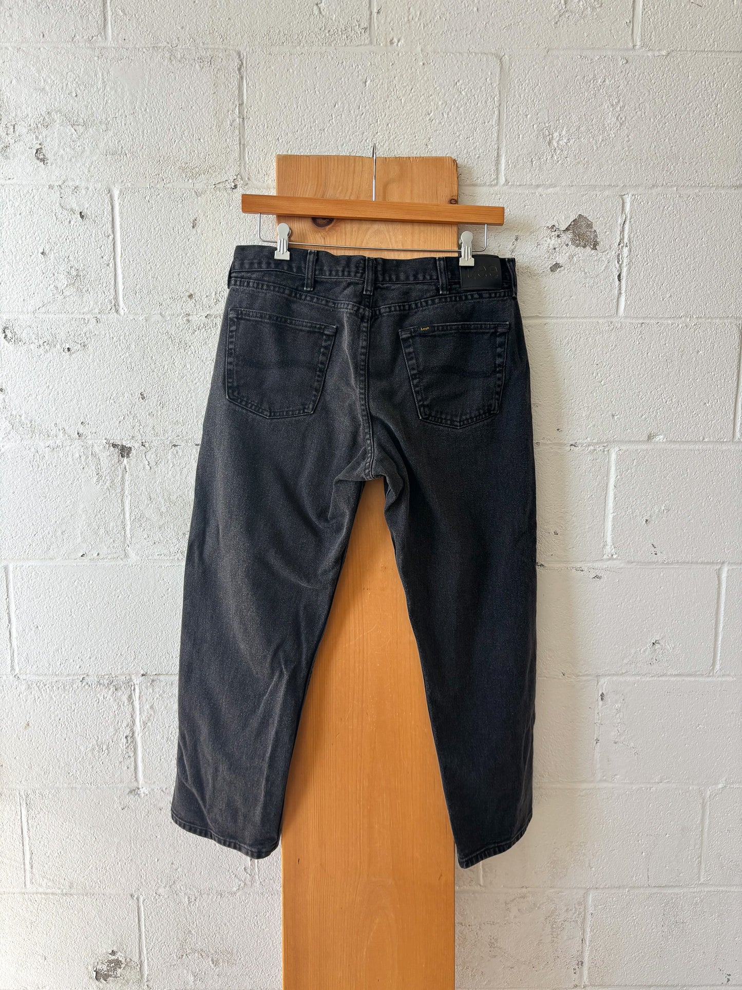 Black Lee Jeans : 37” W