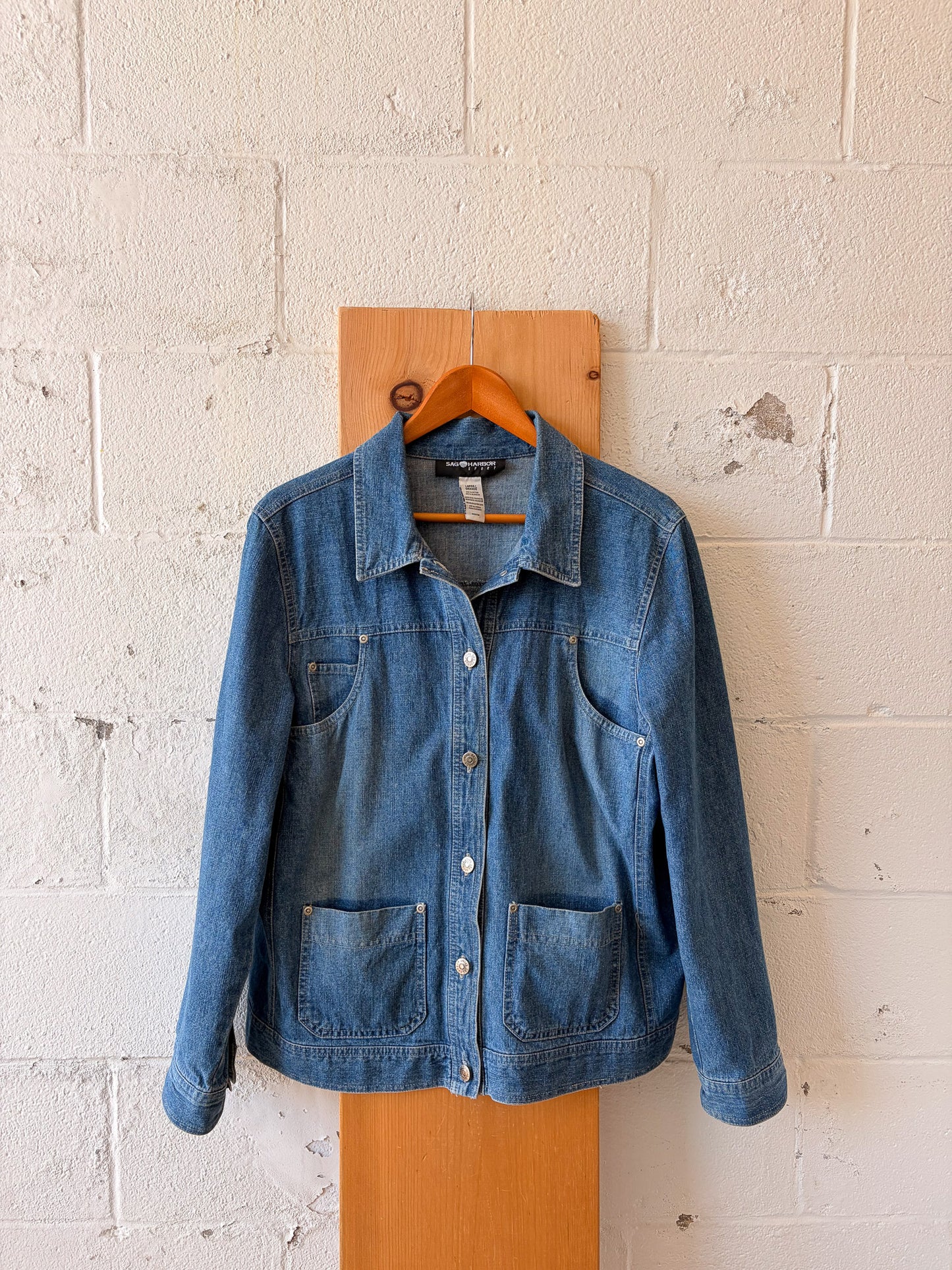 Vtg Denim Jacket : L
