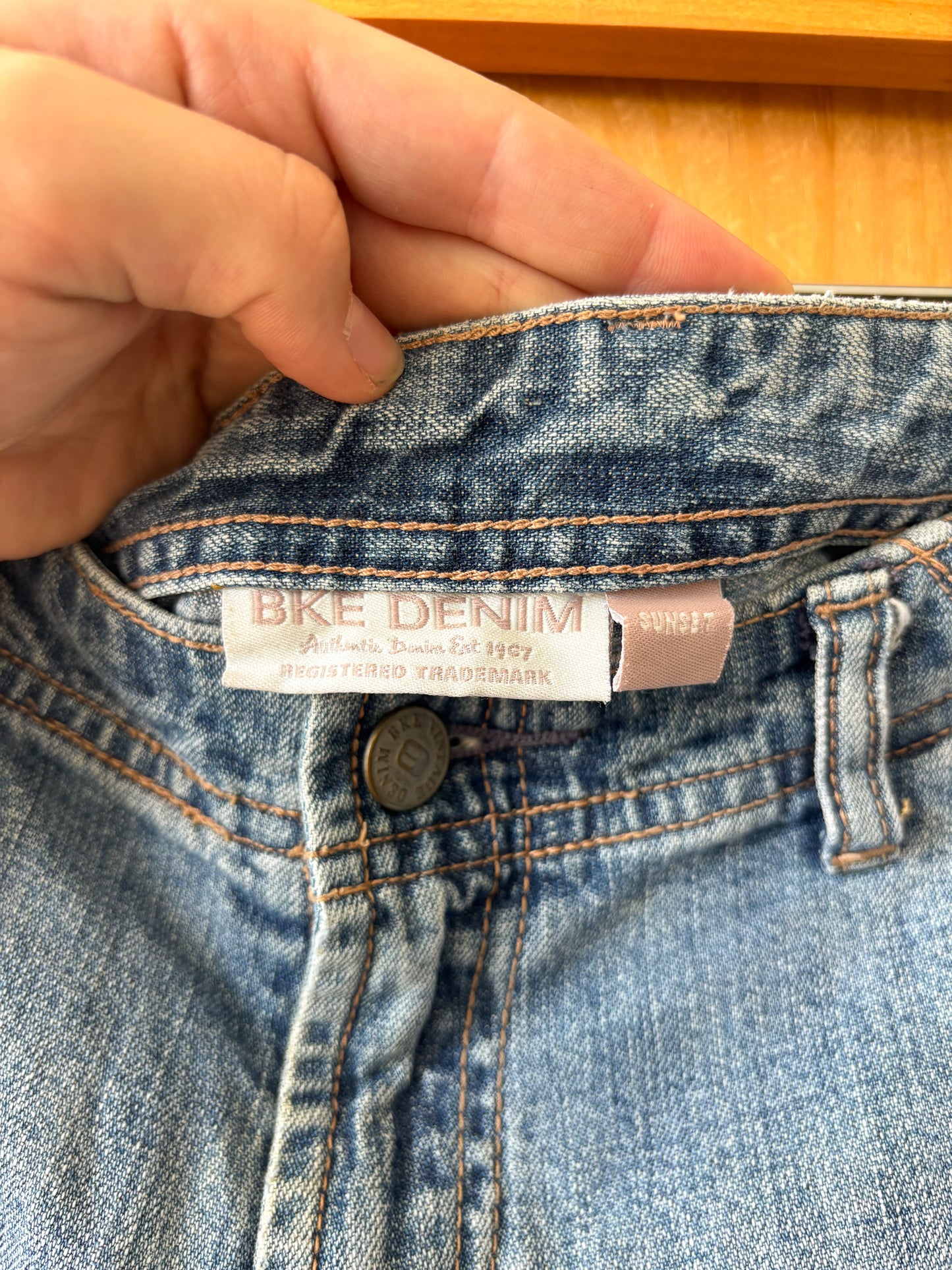 BKE Denim Shorts : 35” W