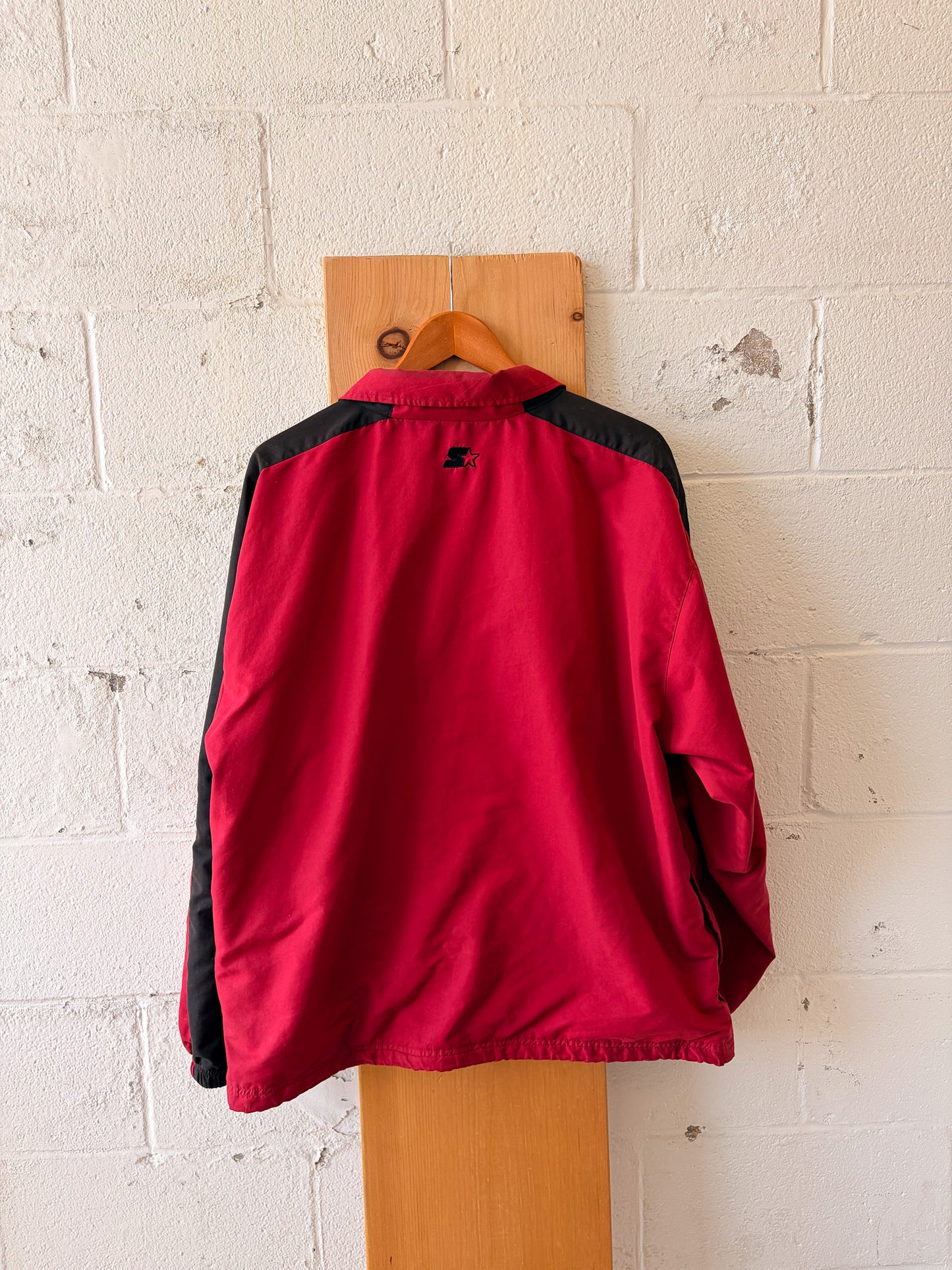 Vtg Starter Razorbacks Windbreaker : L (As Is)