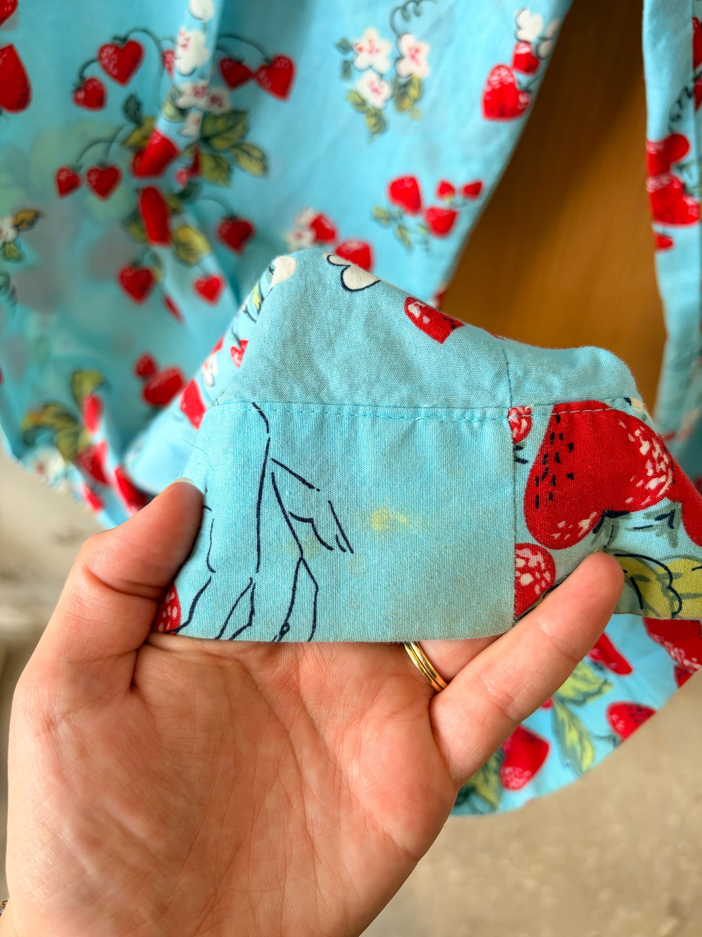 Nick & Nora Strawberry Kiss Pajama Set : XXL
