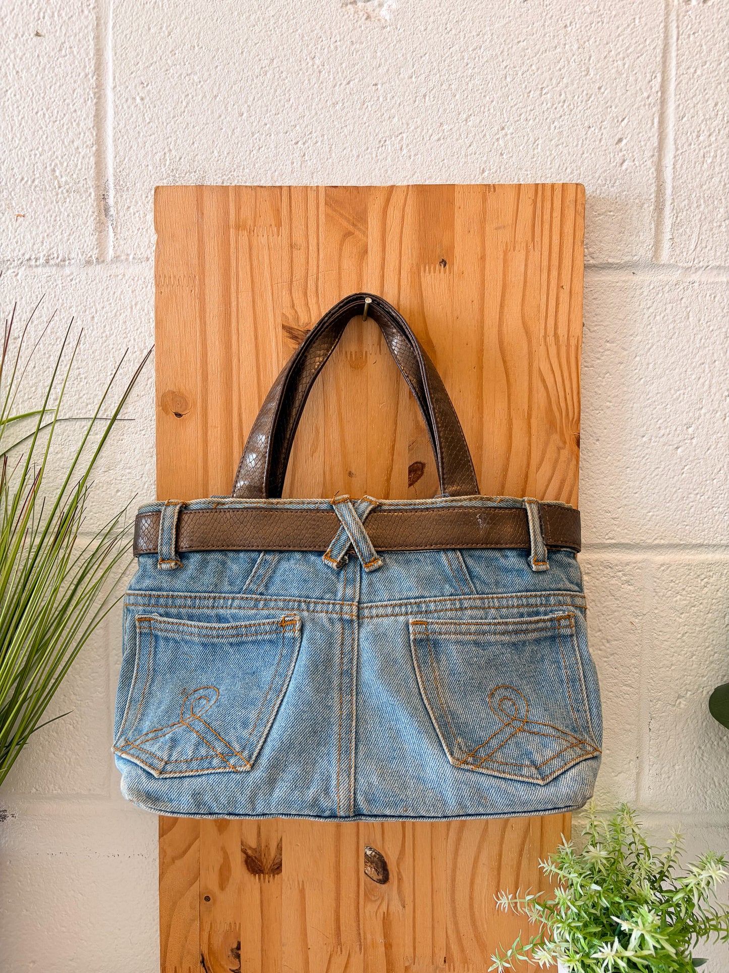 Denim “Jeans” Bag
