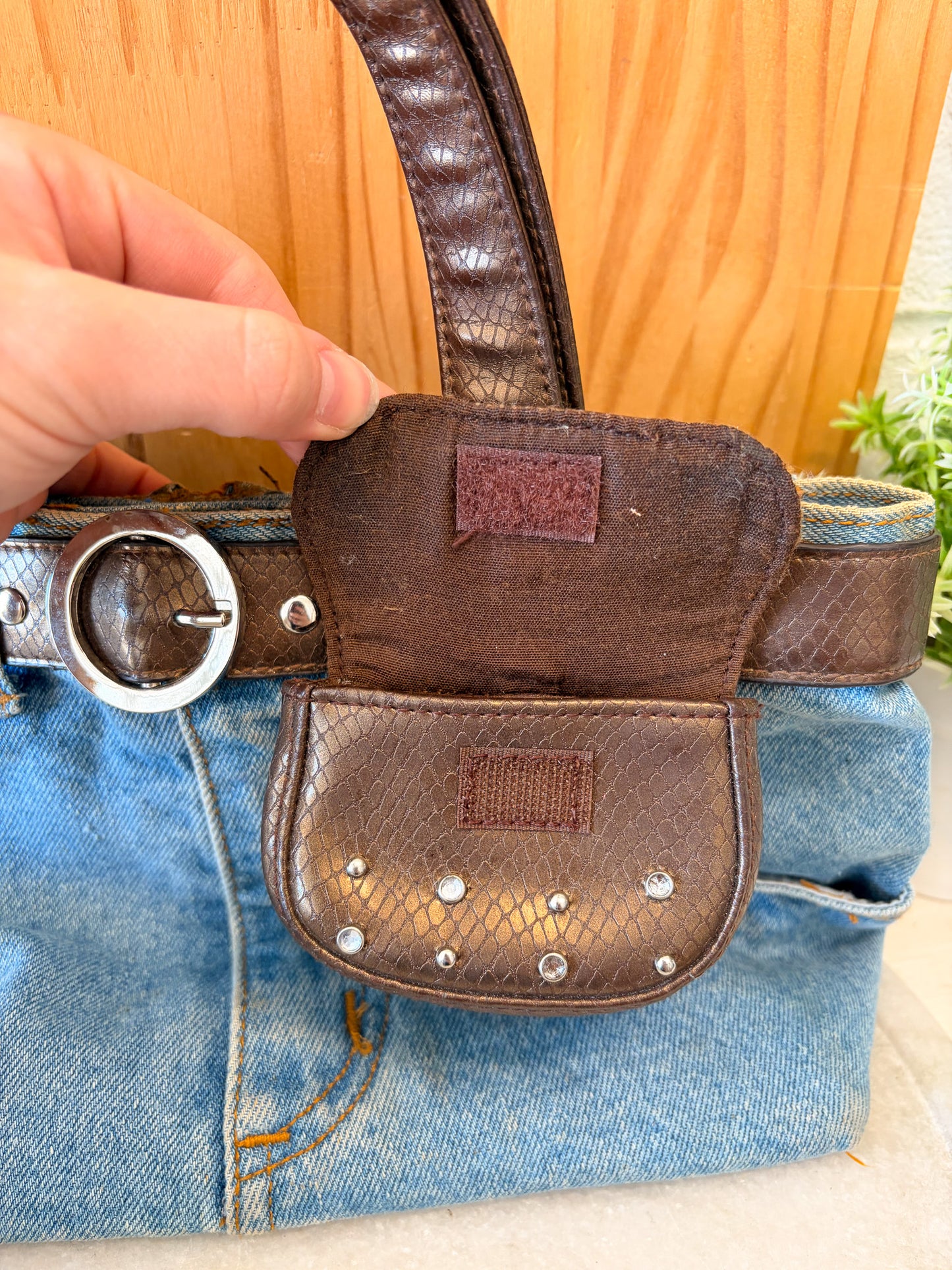 Denim “Jeans” Bag