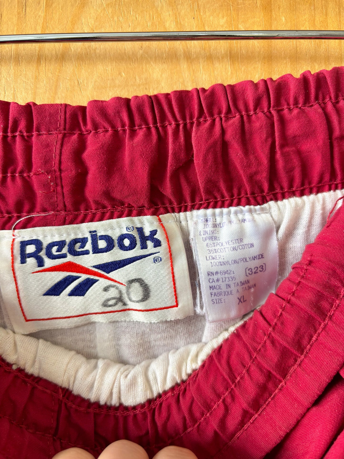 Vtg Reebok Track Pants : XL