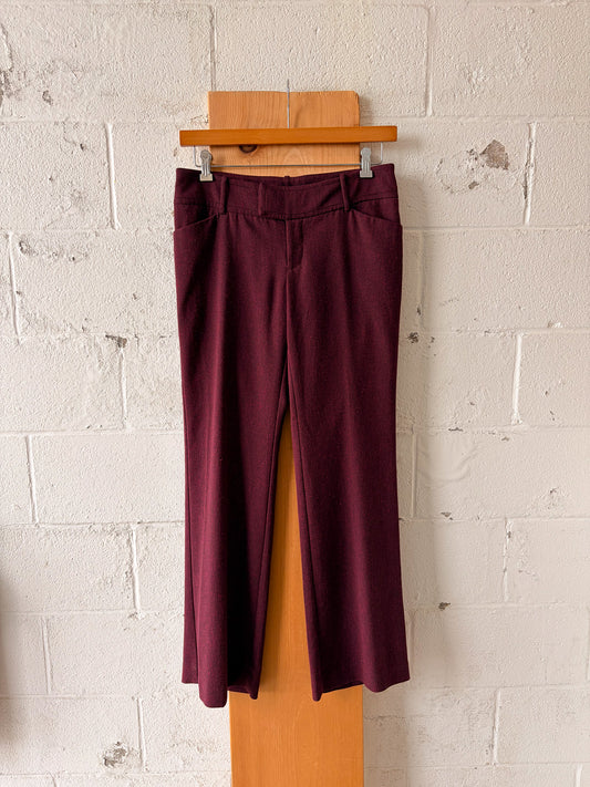 Burgundy Pants : 32"W