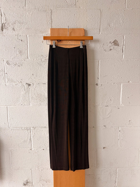 Flowy Chocolate Brown Pants : 0