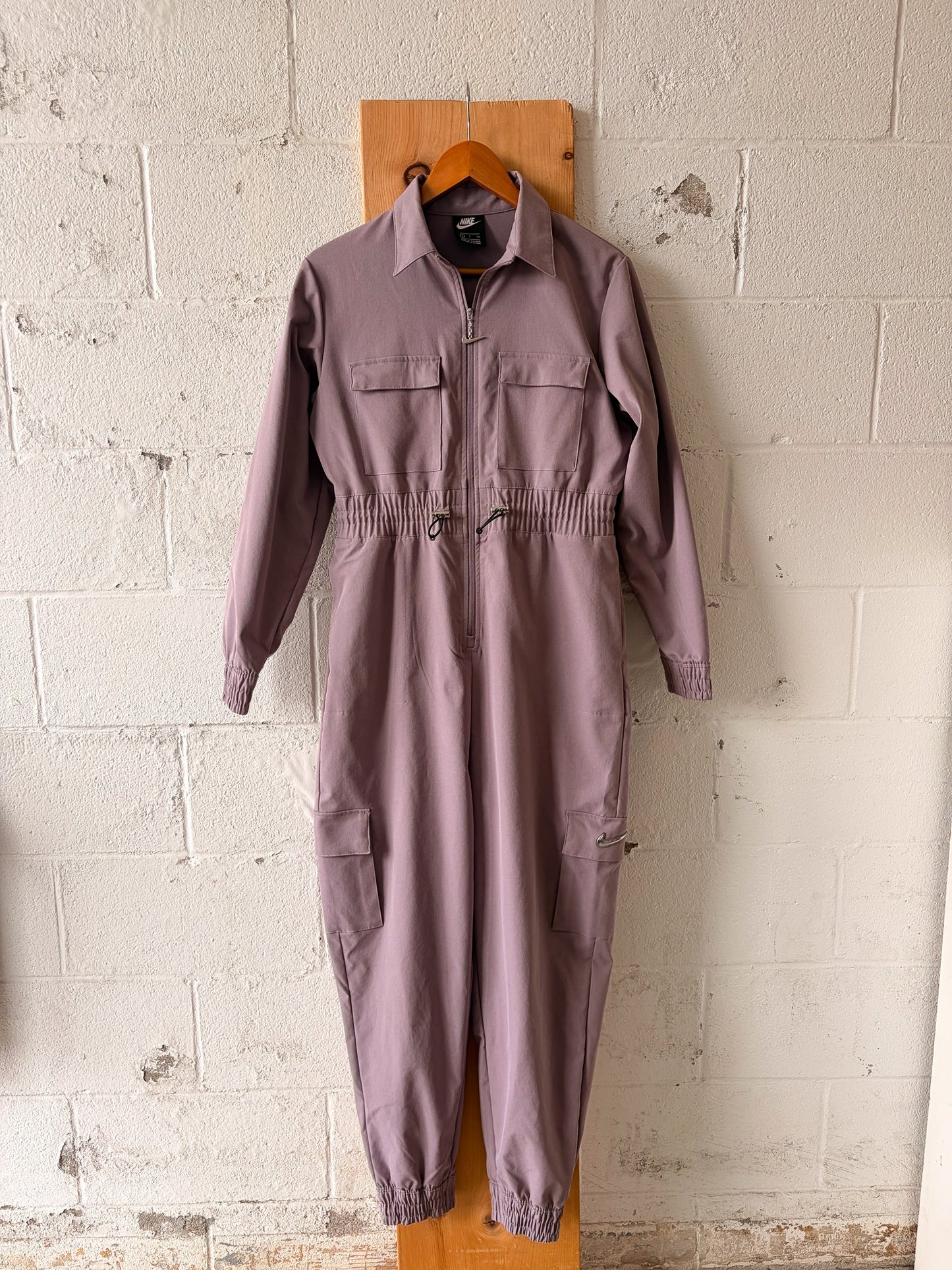 Nike Women's Lavender Utility Jumpsuit : S