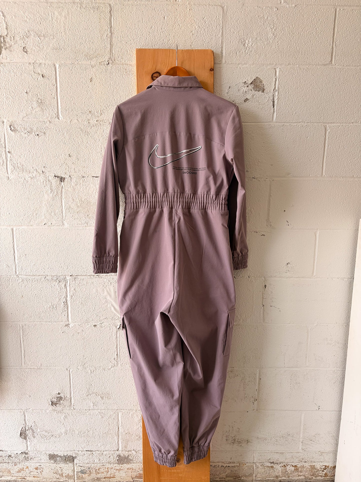 Nike Women's Lavender Utility Jumpsuit : S