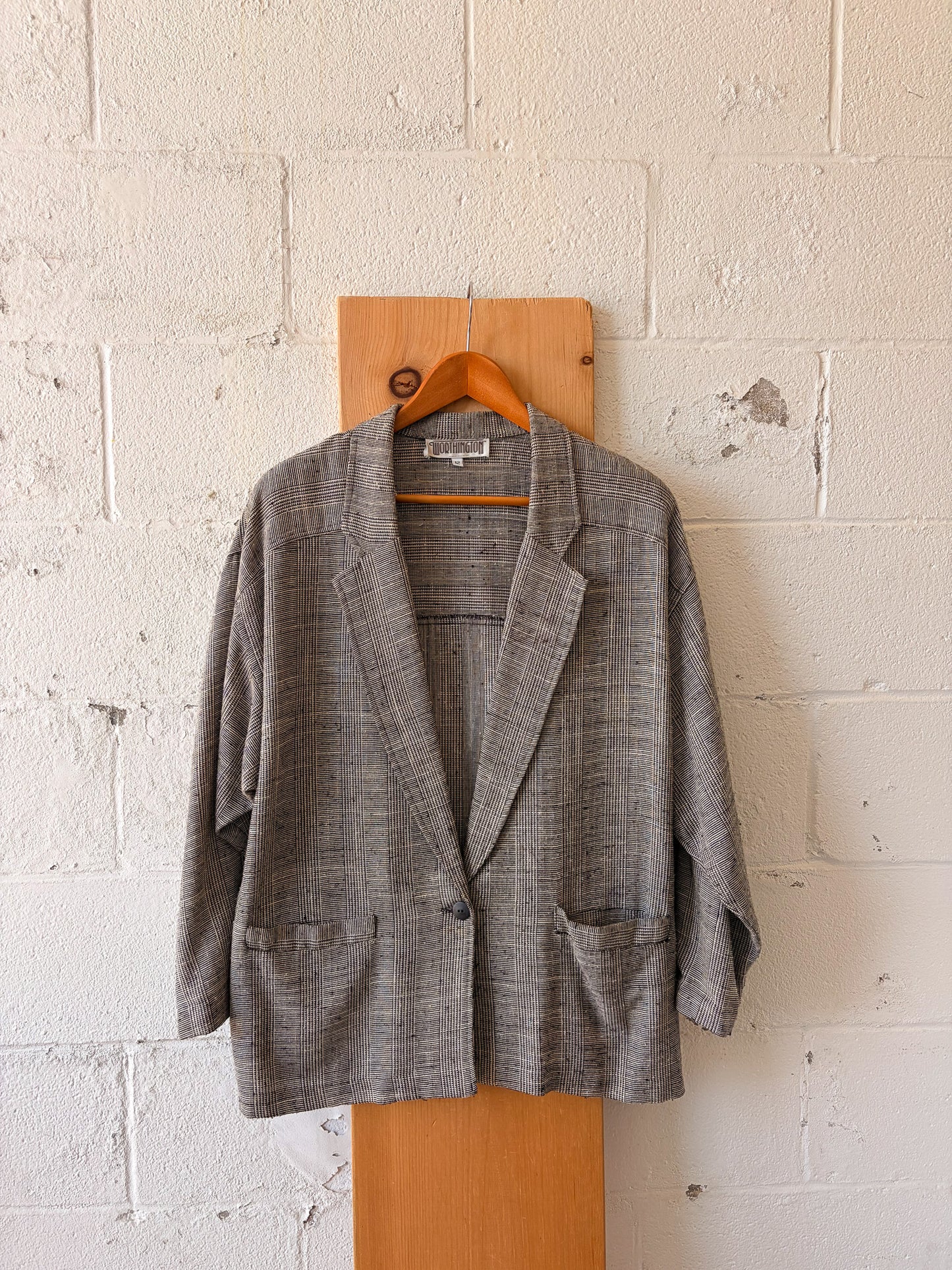 Vtg Tweed Blazer : 12